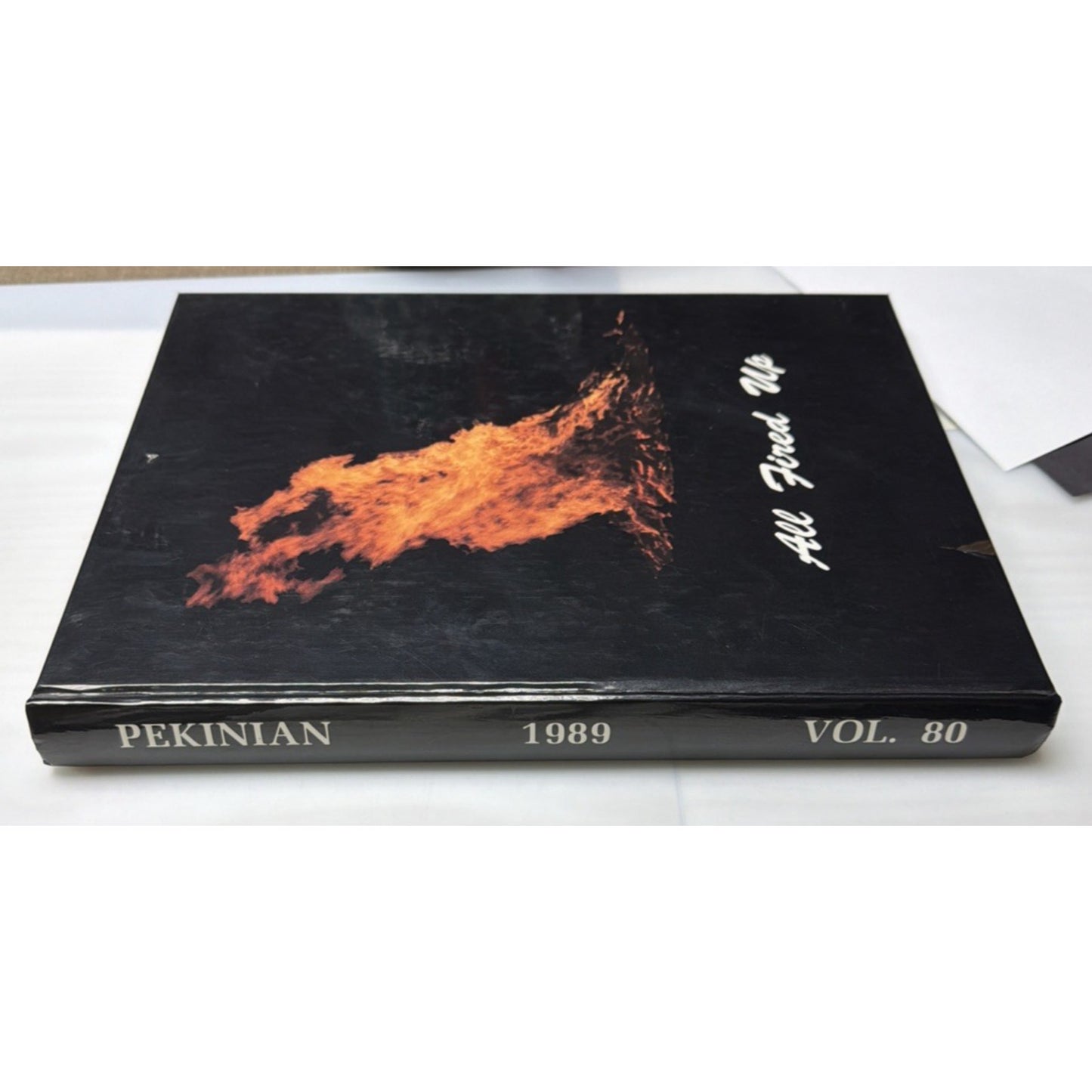 Pekin Pekinian High School Yearbook 1989 IL Vol 80 All Fired Up