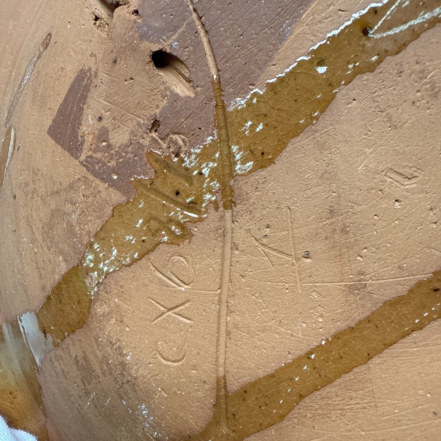 Vintage Folk Art Hutsul Hucul Plate Clay Hand Painted Bowl Plate Hanging