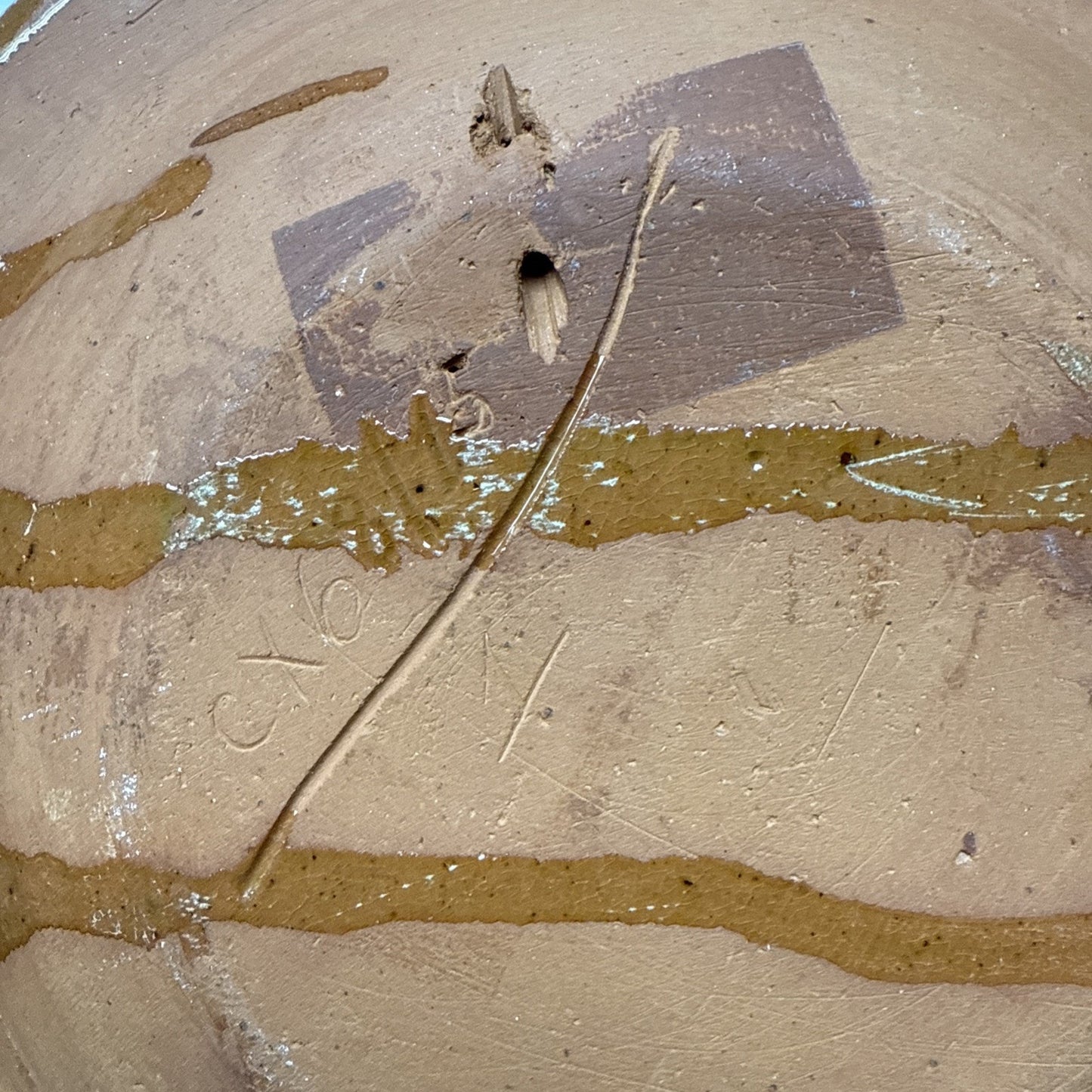 Vintage Folk Art Hutsul Hucul Plate Clay Hand Painted Bowl Plate Hanging