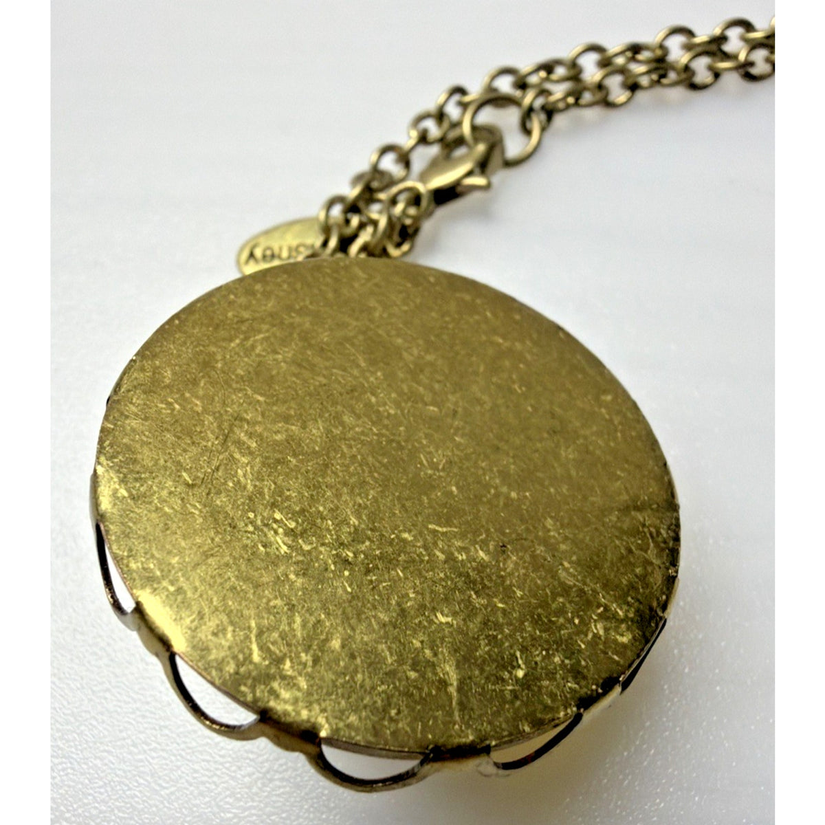 Vintage Disney Alice in Wonderland Sparrow Pendant Necklace