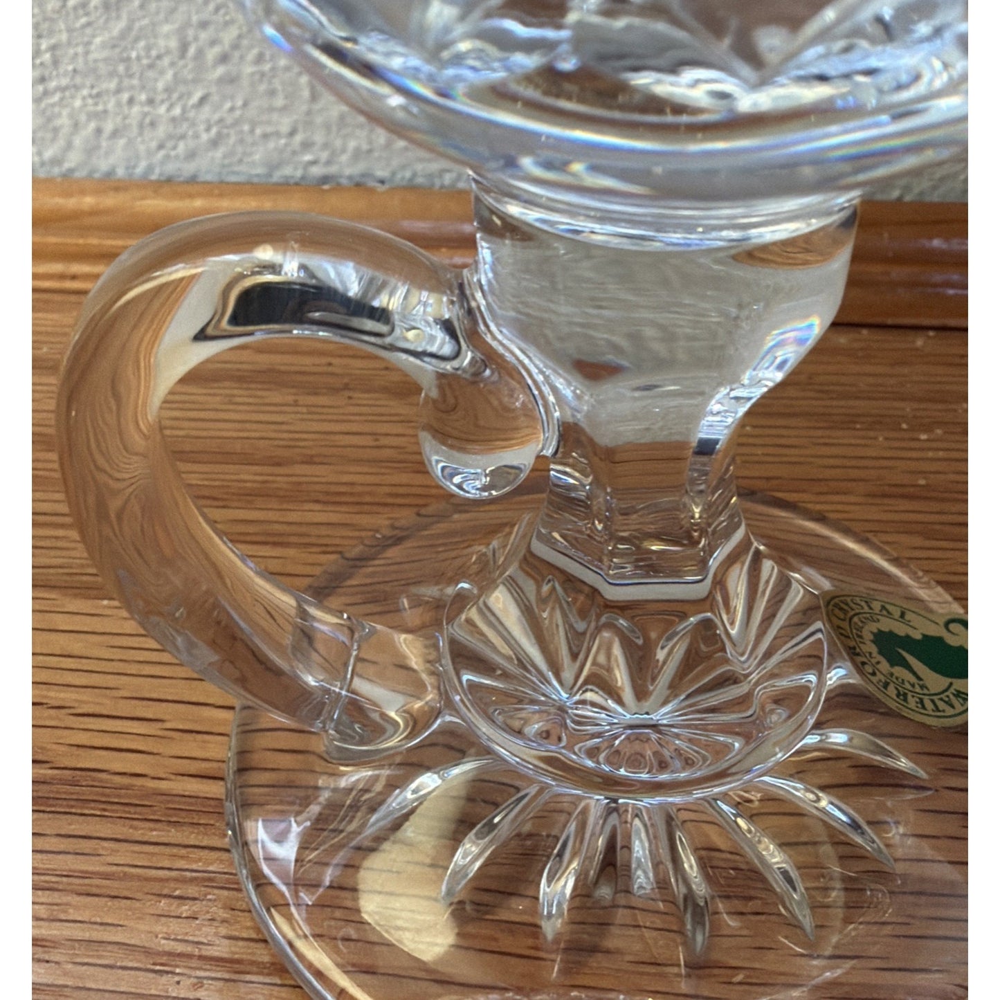 Waterford Crystal Lismore Irish Coffee Glass Handle Sticker
