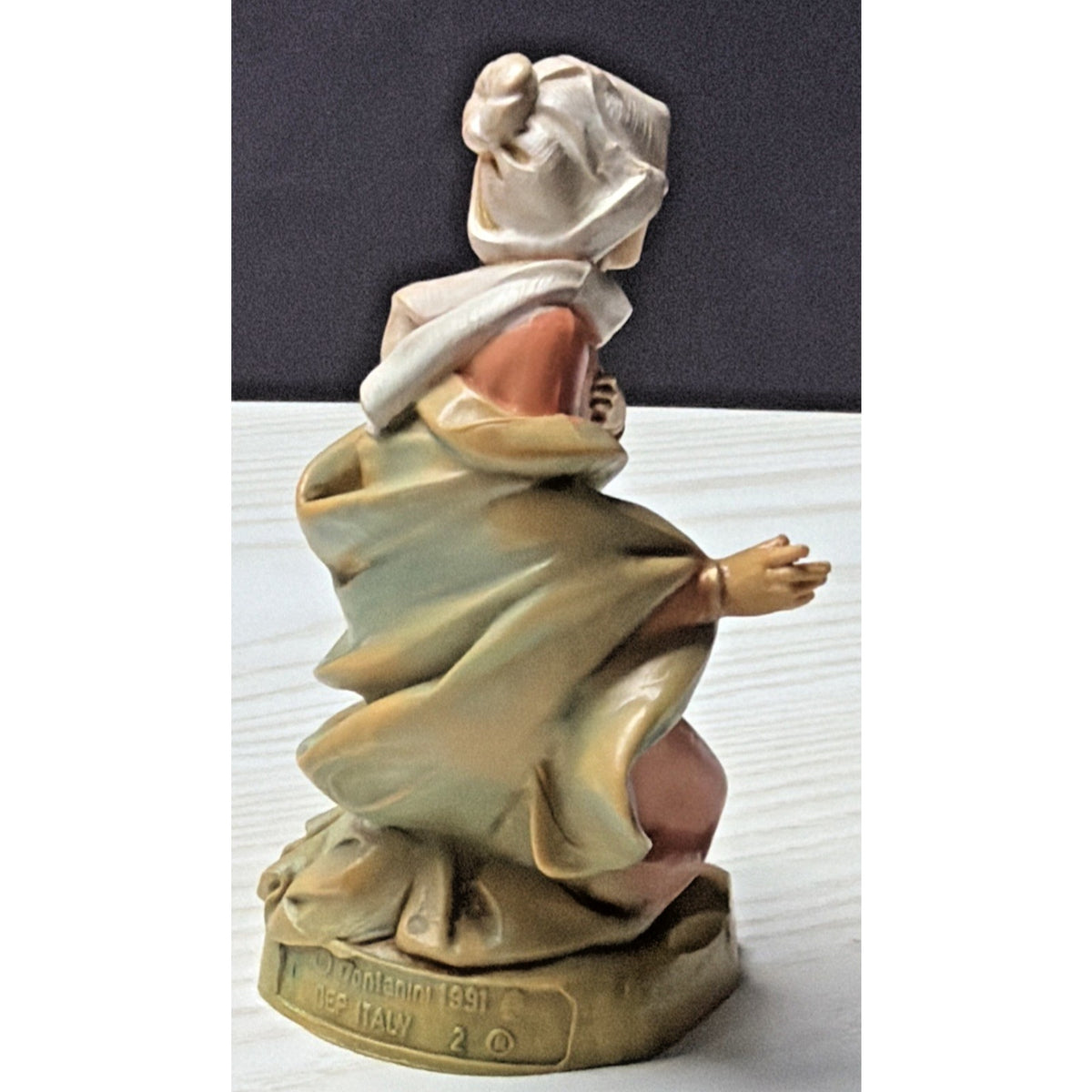 Vintage Fontanini Mary Heirloom Nativity Collection Roman Italy Box Signed