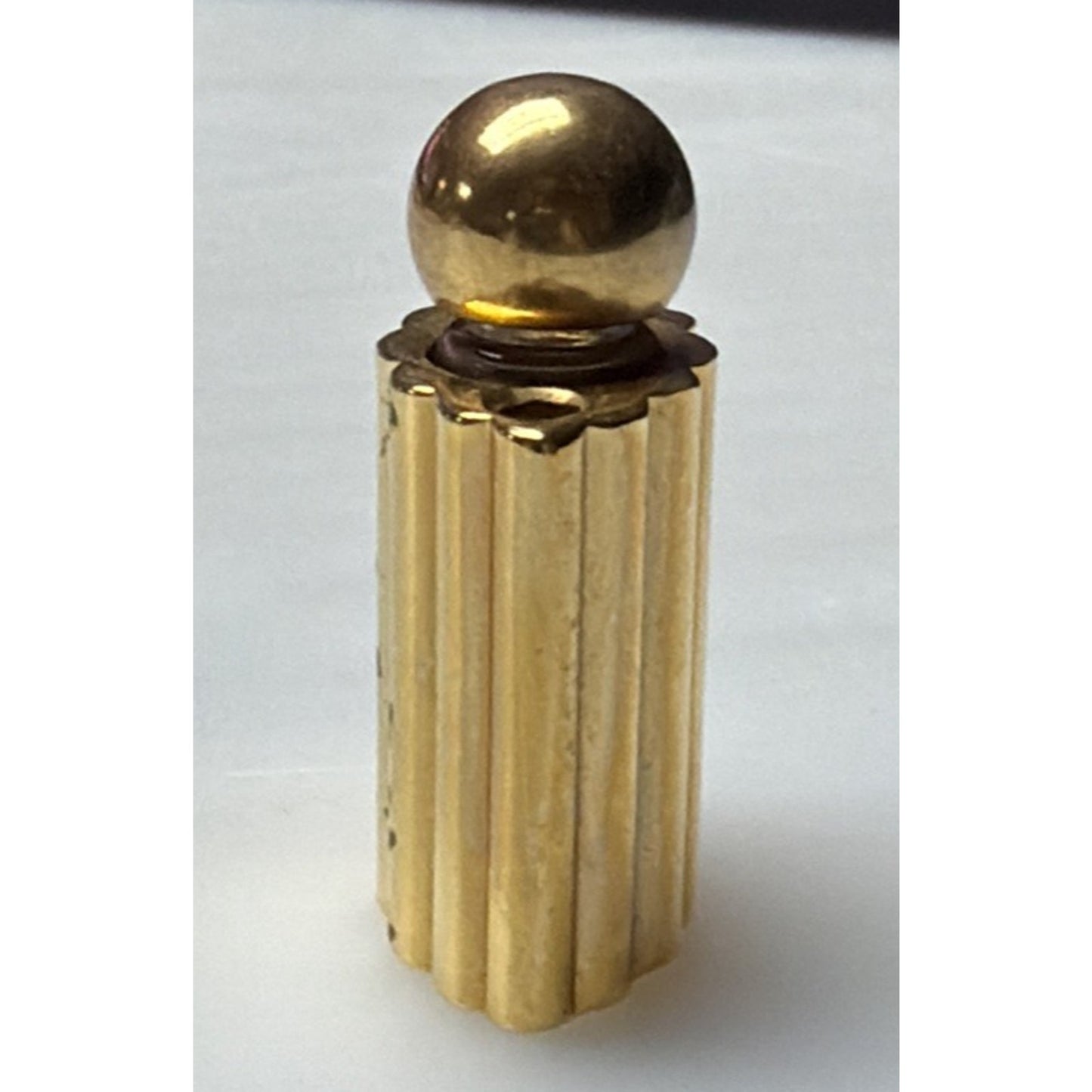 Helena Rubinstein Command Performance Gold Perfume Bottle Charm Bracelet As Is