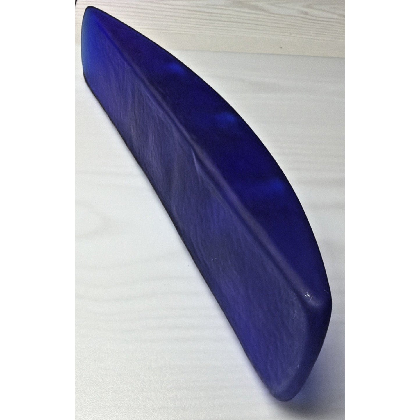 Sasaki Crystal Soichiro Sasakura Anasazi Cobalt Arch Candle Holder Cobalt Blue