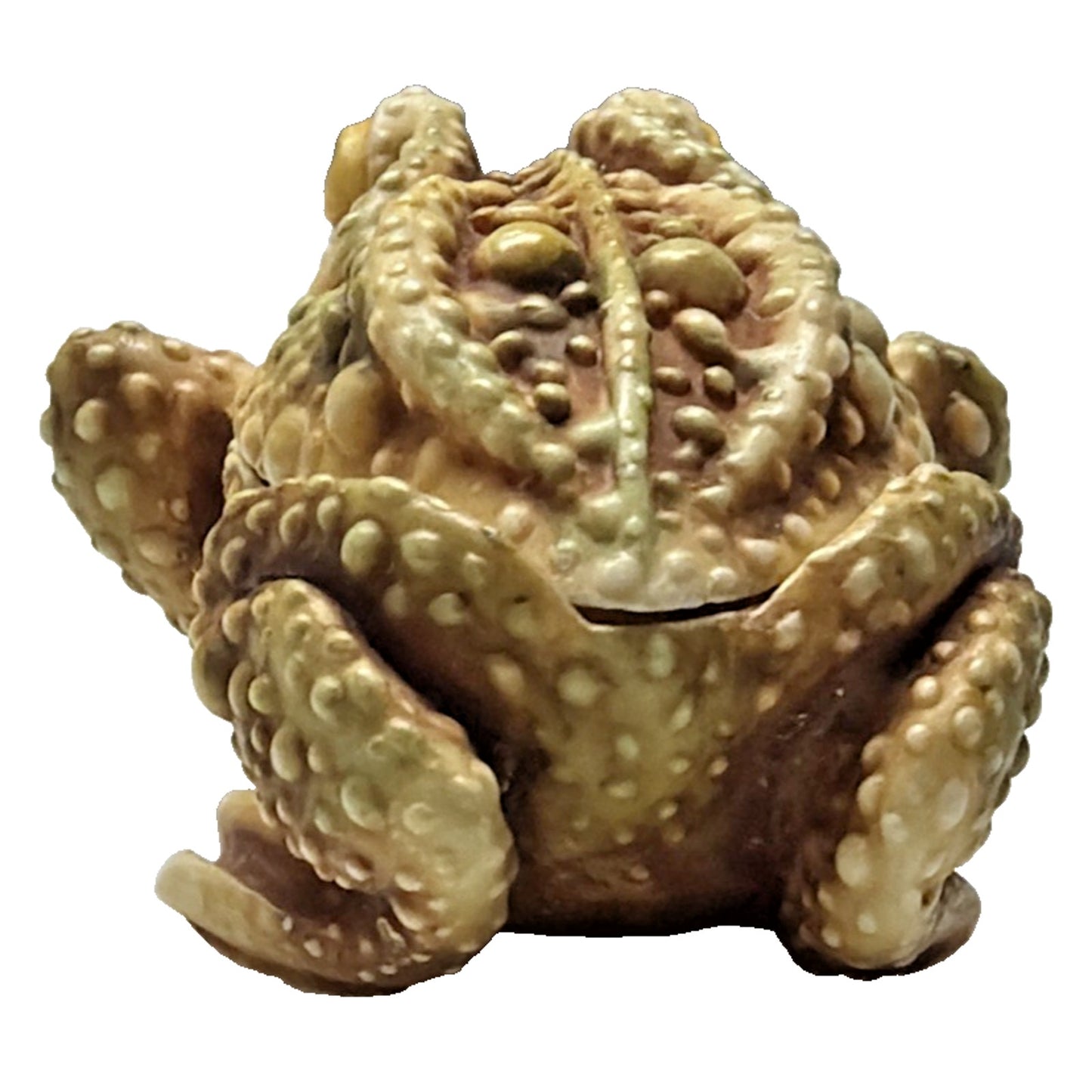 Vtg Harmony Kingdom Frog Toad Treasure Jests Princely Thoughts Figurine Trinket
