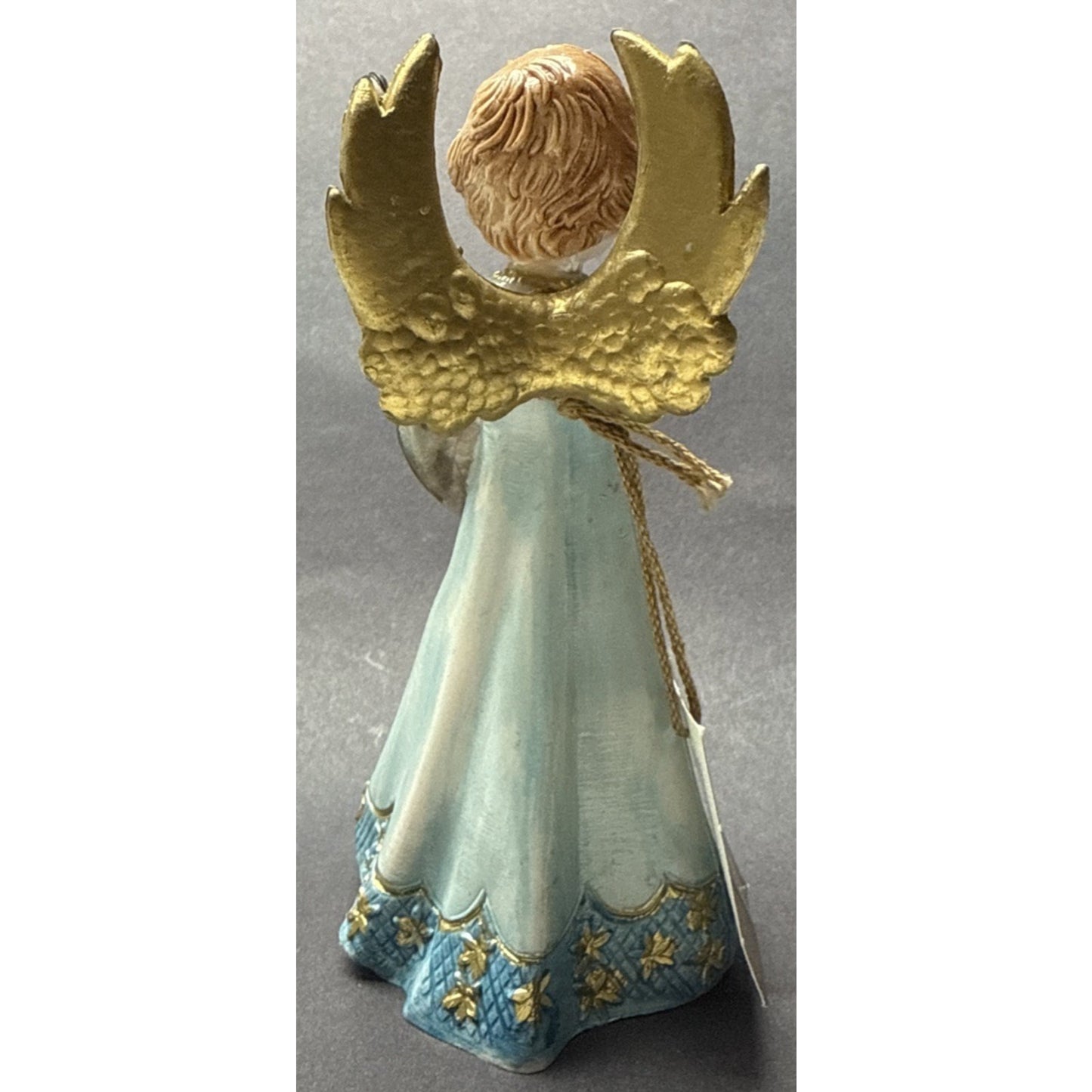 Vintage Fontanini Depose Italy 164 Nativity Angel Mandolin Spider Mark Tags