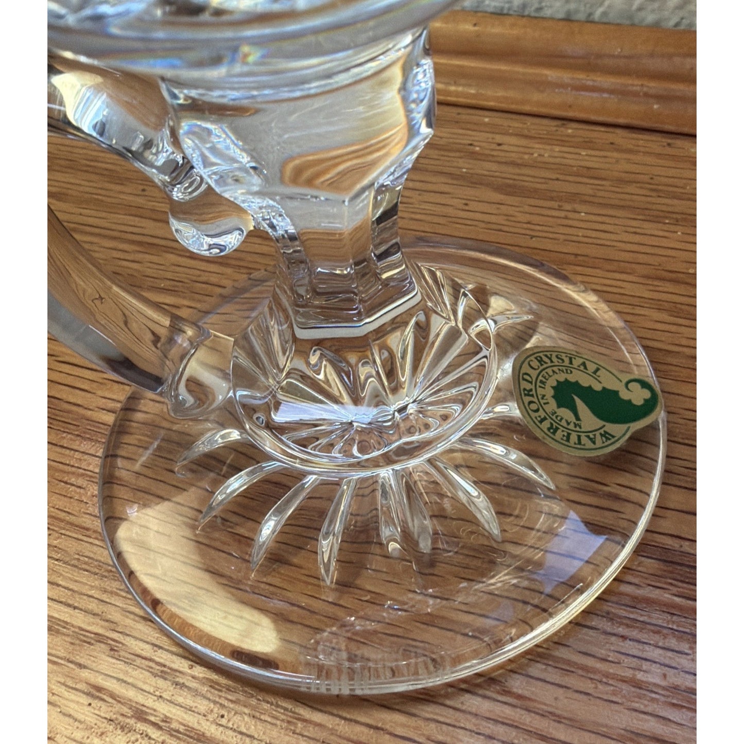 Waterford Crystal Lismore Irish Coffee Glass Handle Sticker