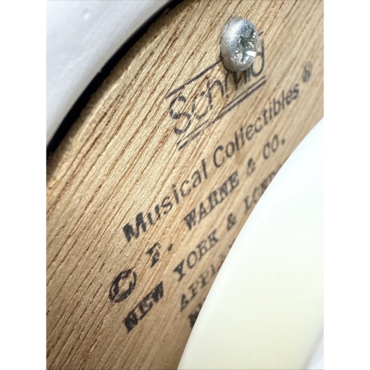 Beatrix Potter Old Woman Who Live in a Shoe Porcelain Schmid Rotating Music Box