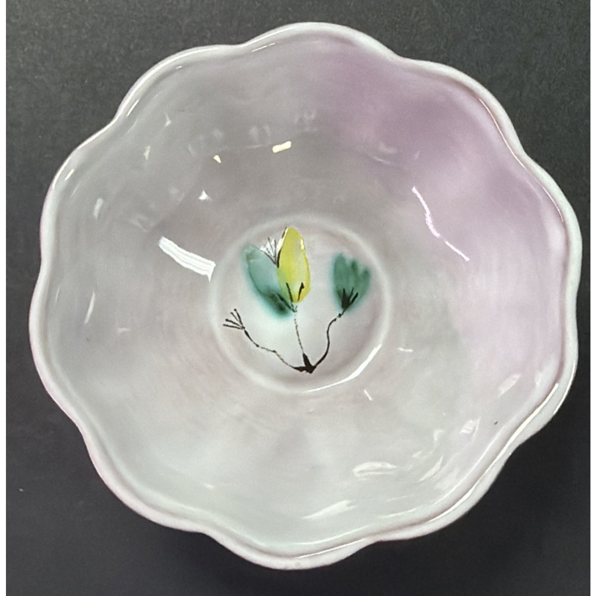 Vintage Arabia Suomi Finlandia Kurt Ekholm ARA Series Bowl Glazed Terracotta