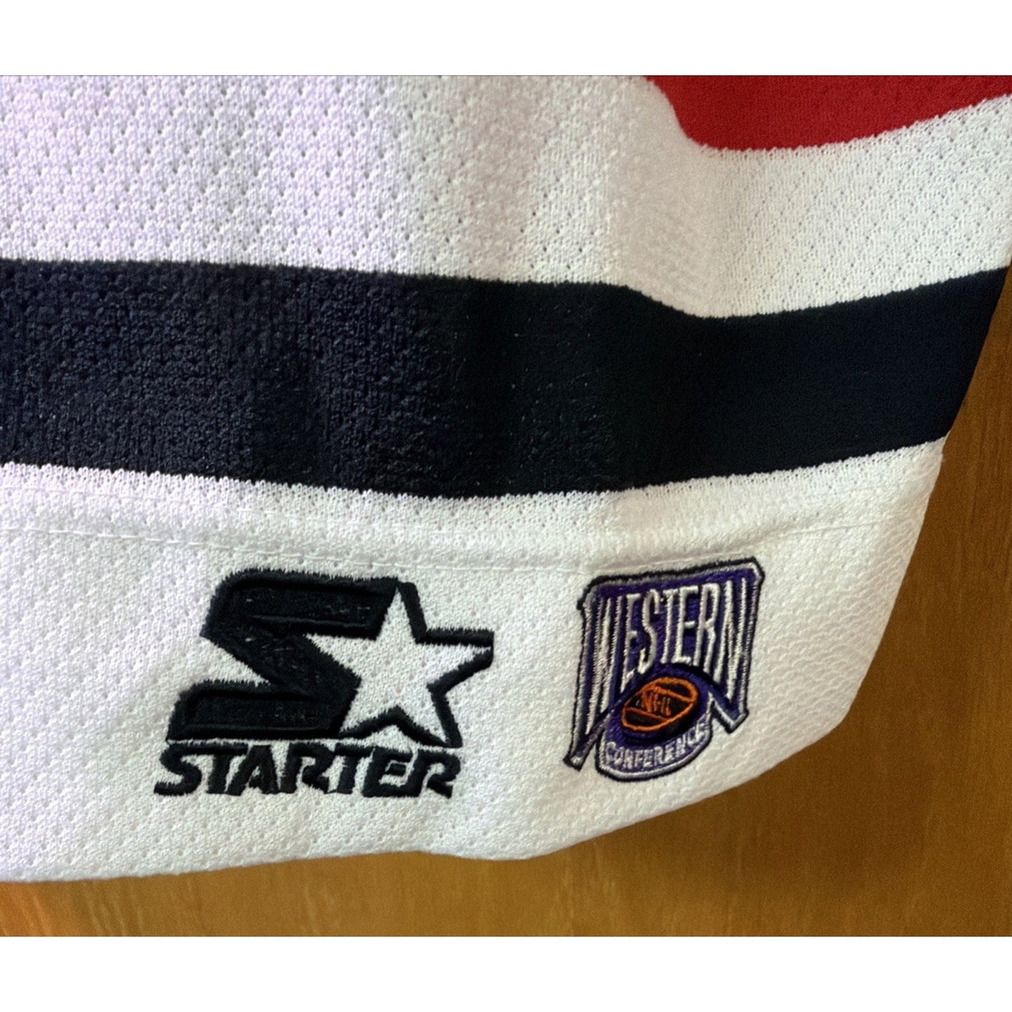 Vtg NHL Chicago Black Hawks Hockey Jeremy Roenick #27 Starter Jersey XXL As Is