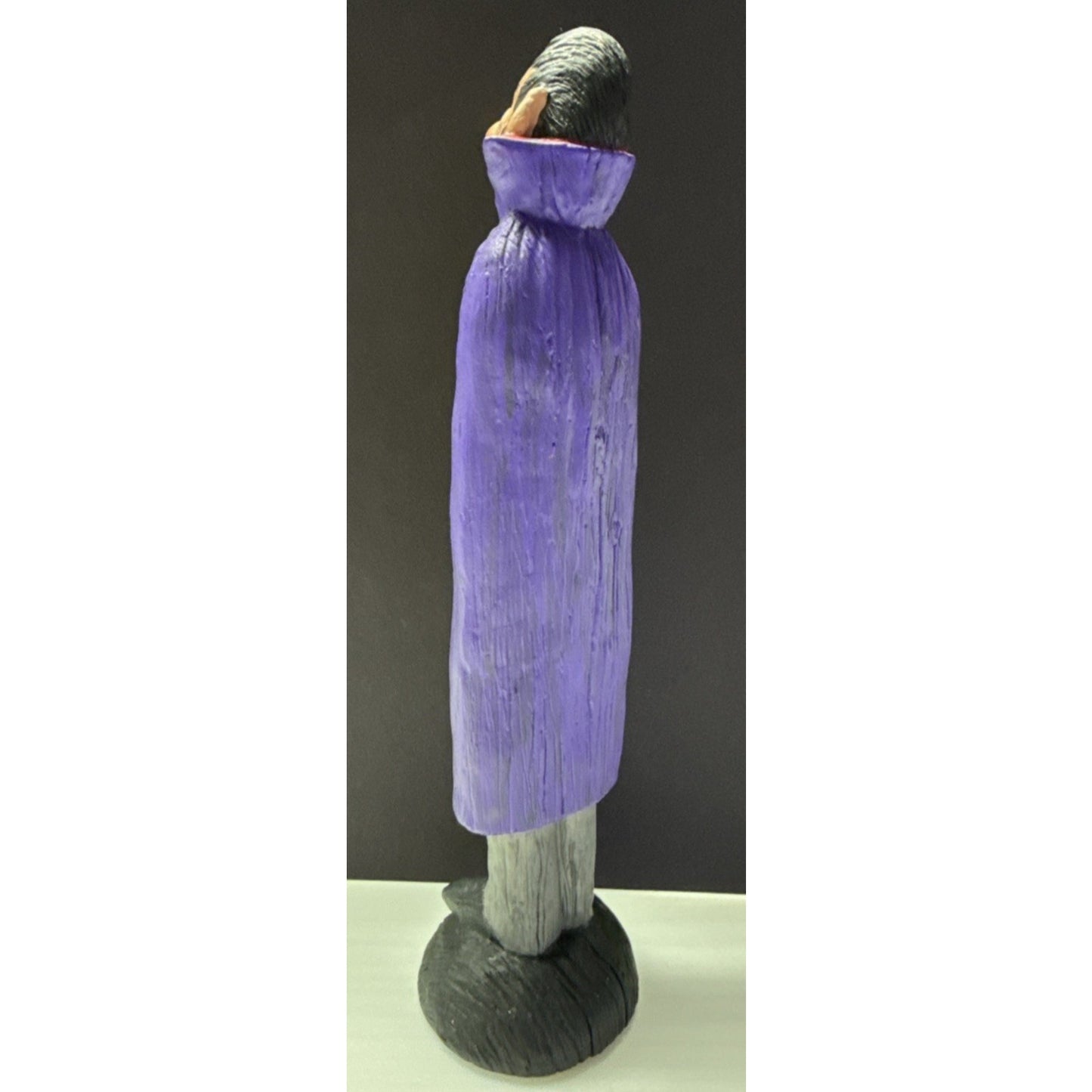 Vintage Nowells Inc Ceramic Mold Halloween Dracula Figurine Hand Painted As Is