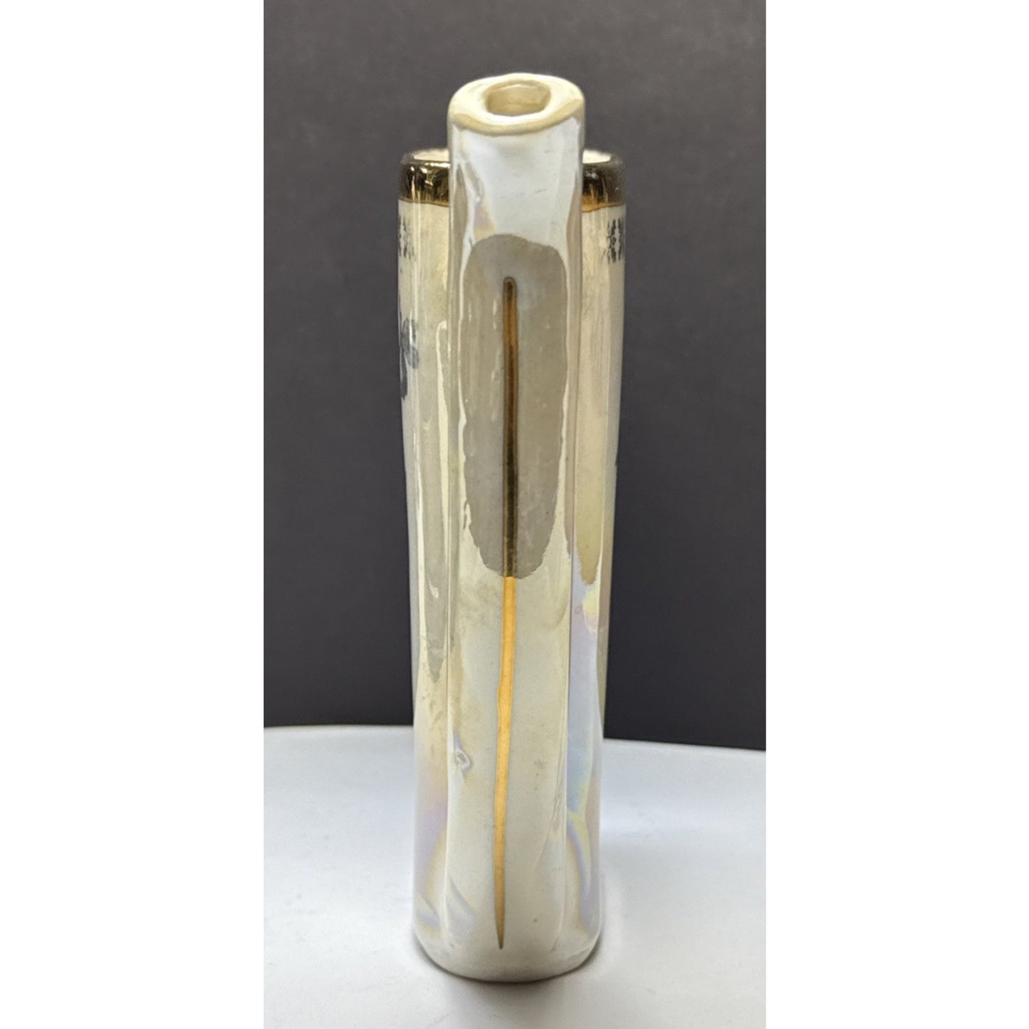 Old Karlovy Vary Czech Porcelain Hot Spring Water Sipping Cup Mug Lusterware