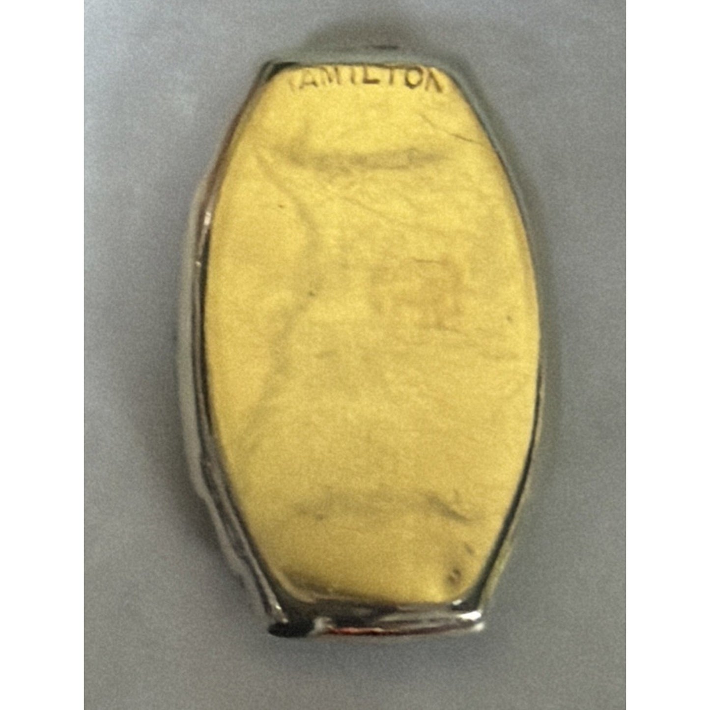 Old S&W Hamilton 14k Gold Filled 17 Jewel Wrist Watch Speidel Stretch Band As Is