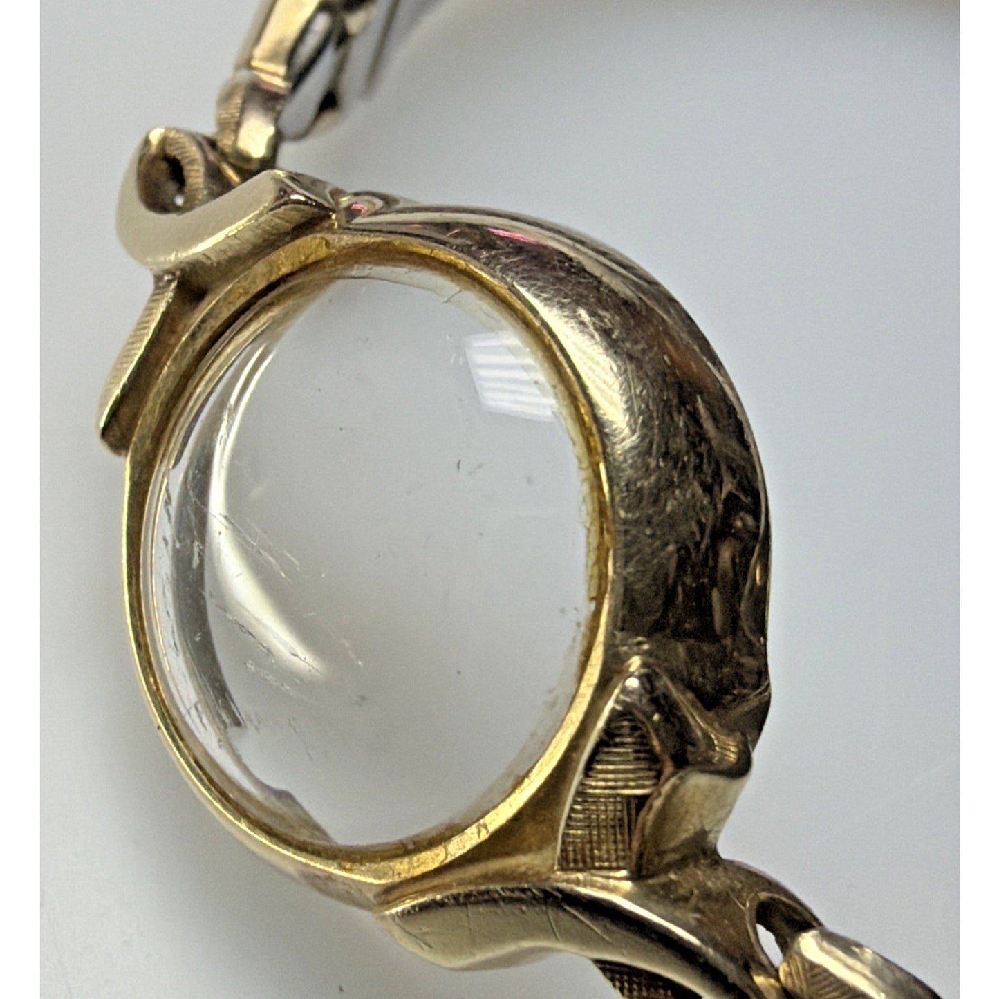 Vtg Hamilton 17 Jewel 14k Yellow Gold Wrist Watch Stretch Band Speidel USA Works