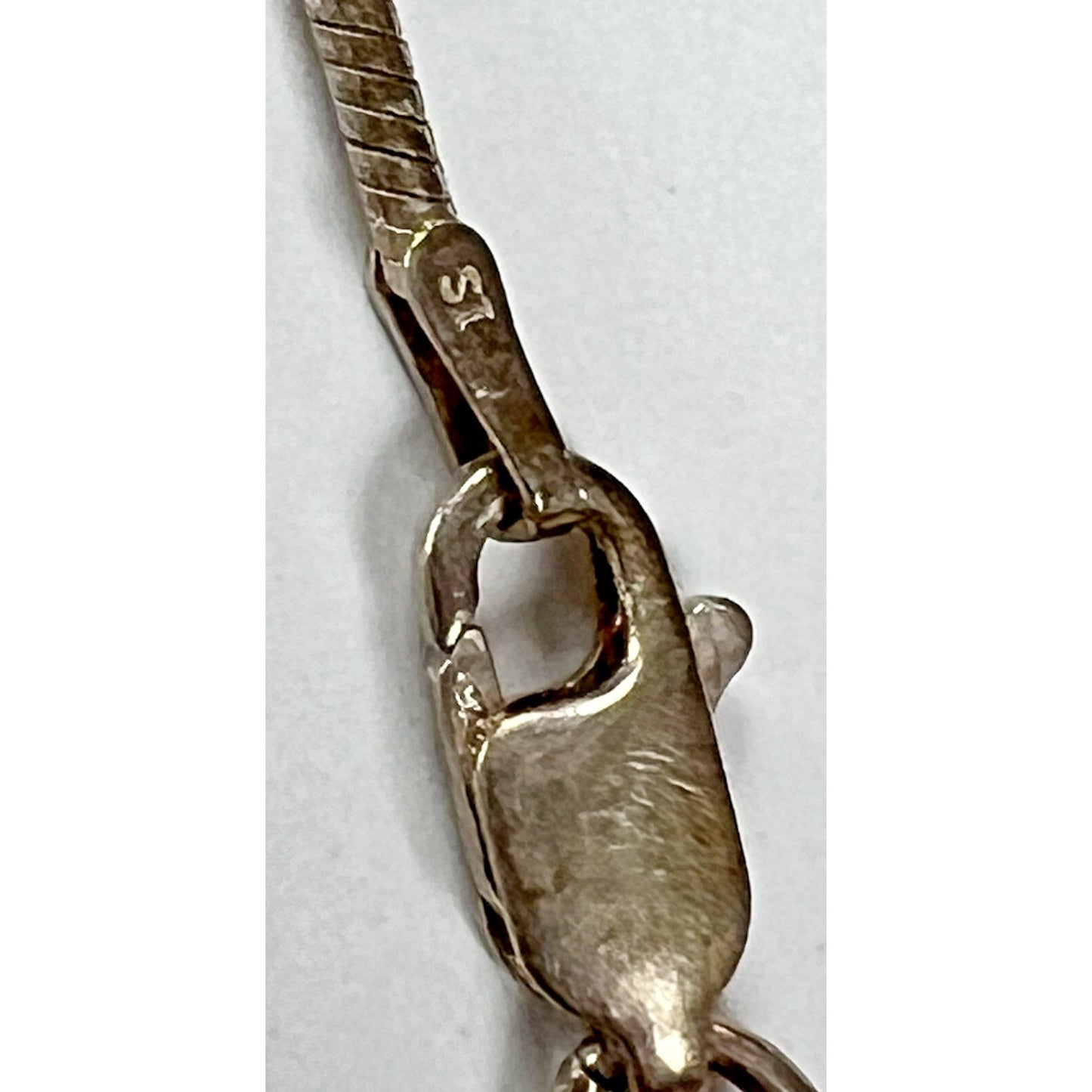 Reflective Jewelry Ravena 14k Sterling Silver Pendant Snake Eye Garnet Necklace