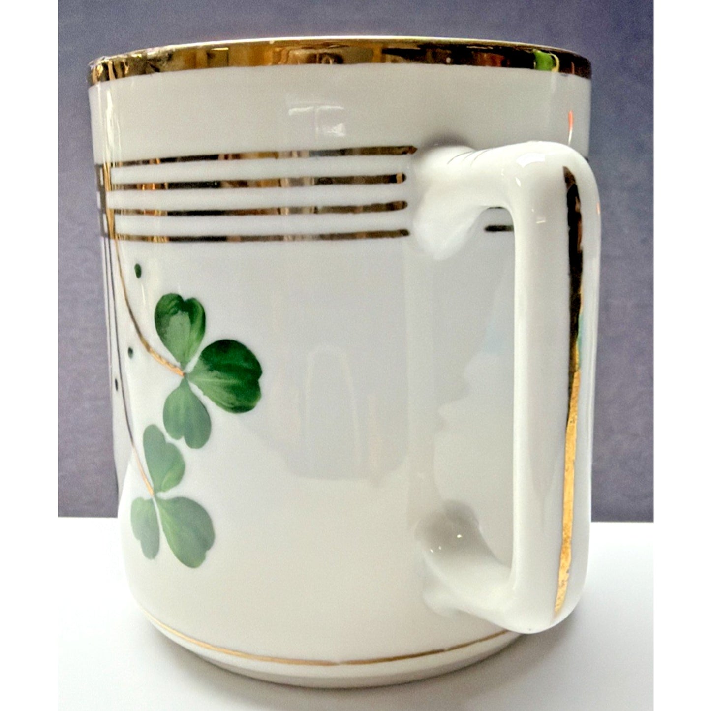 Haindorf JKS Porcelain Mug Hand Painted Souvenir Mariatal Kratzer Sohne Clover