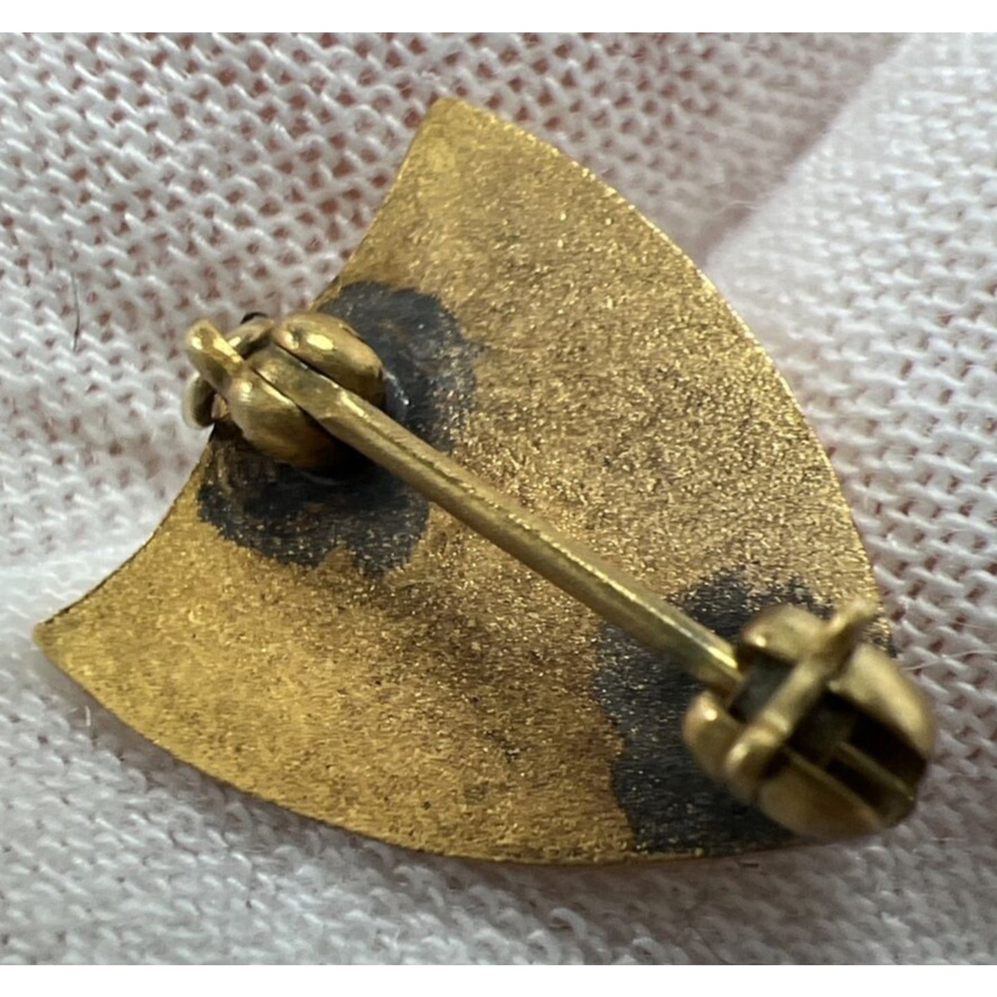Vtg Gold Tone Black Enamel Tau Kappa Chi Epsilon Concordia Fraternity TKX Pin