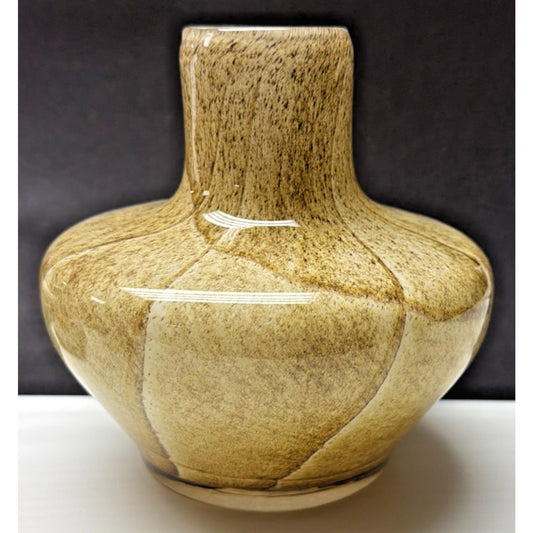 Fenton International Art Glass Sand Stone Vase 91023