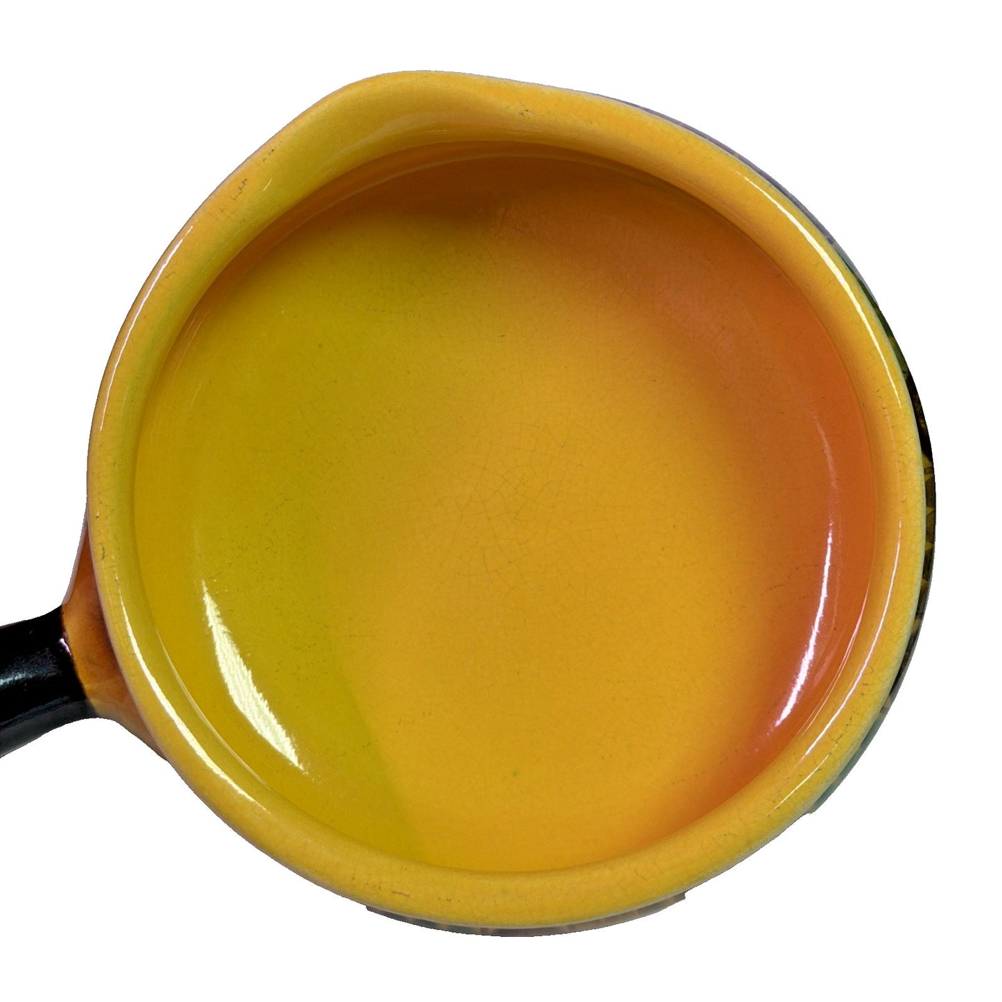 MCM Swiss Stoneware Serving Fondue Pot Skillet Glazed As Is