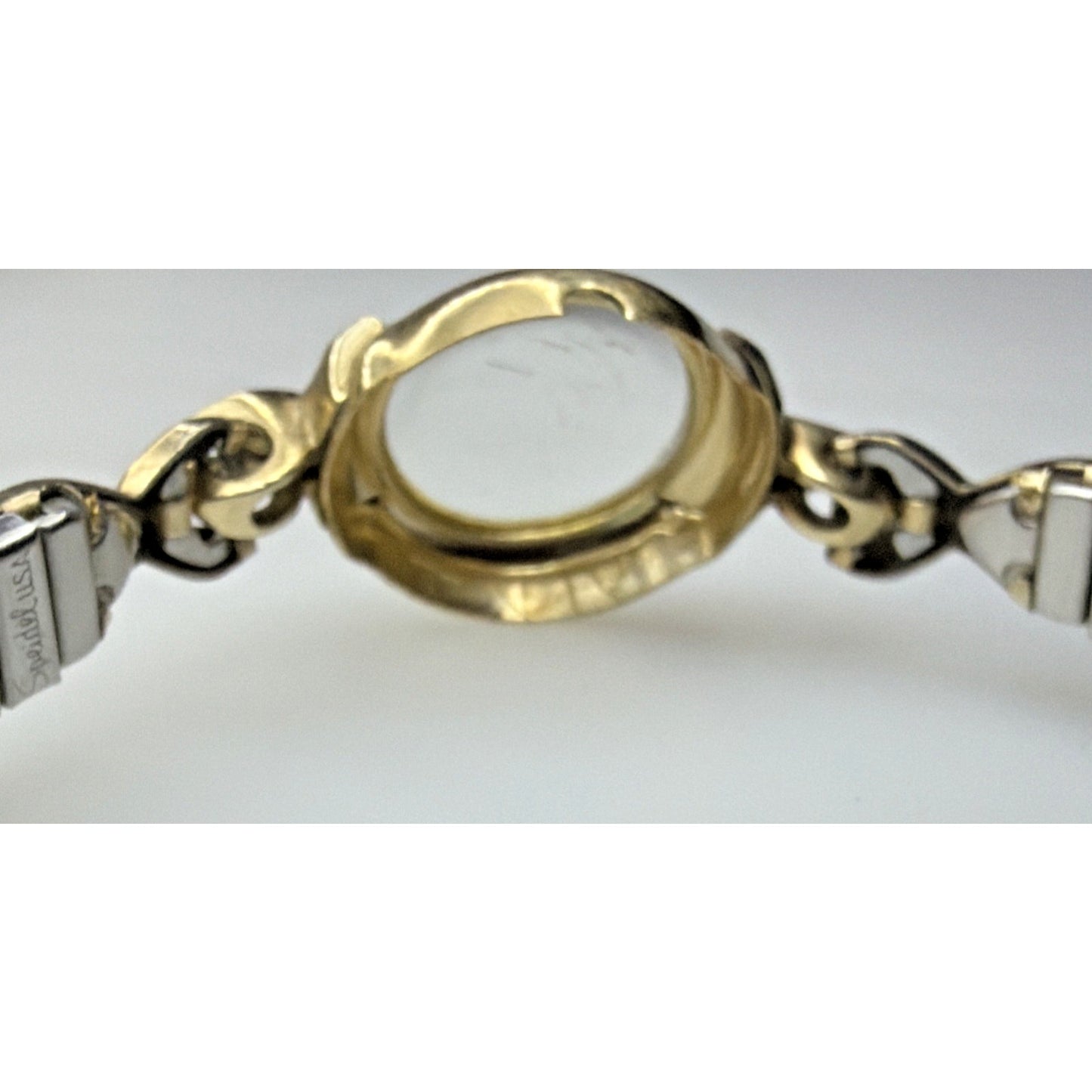 Vtg Hamilton 17 Jewel 14k Yellow Gold Wrist Watch Stretch Band Speidel USA Works