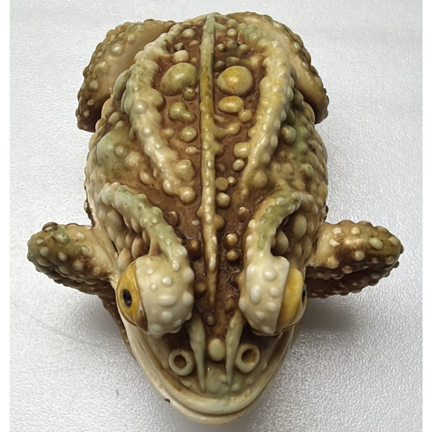 Vtg Harmony Kingdom Frog Toad Treasure Jests Princely Thoughts Figurine Trinket