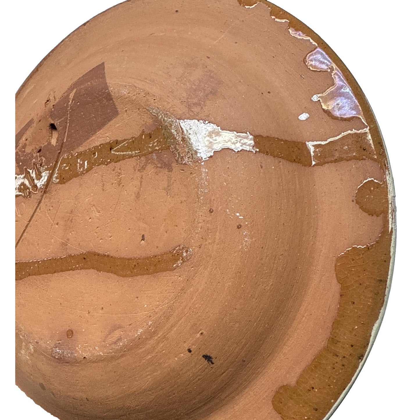 Vintage Folk Art Hutsul Hucul Plate Clay Hand Painted Bowl Plate Hanging