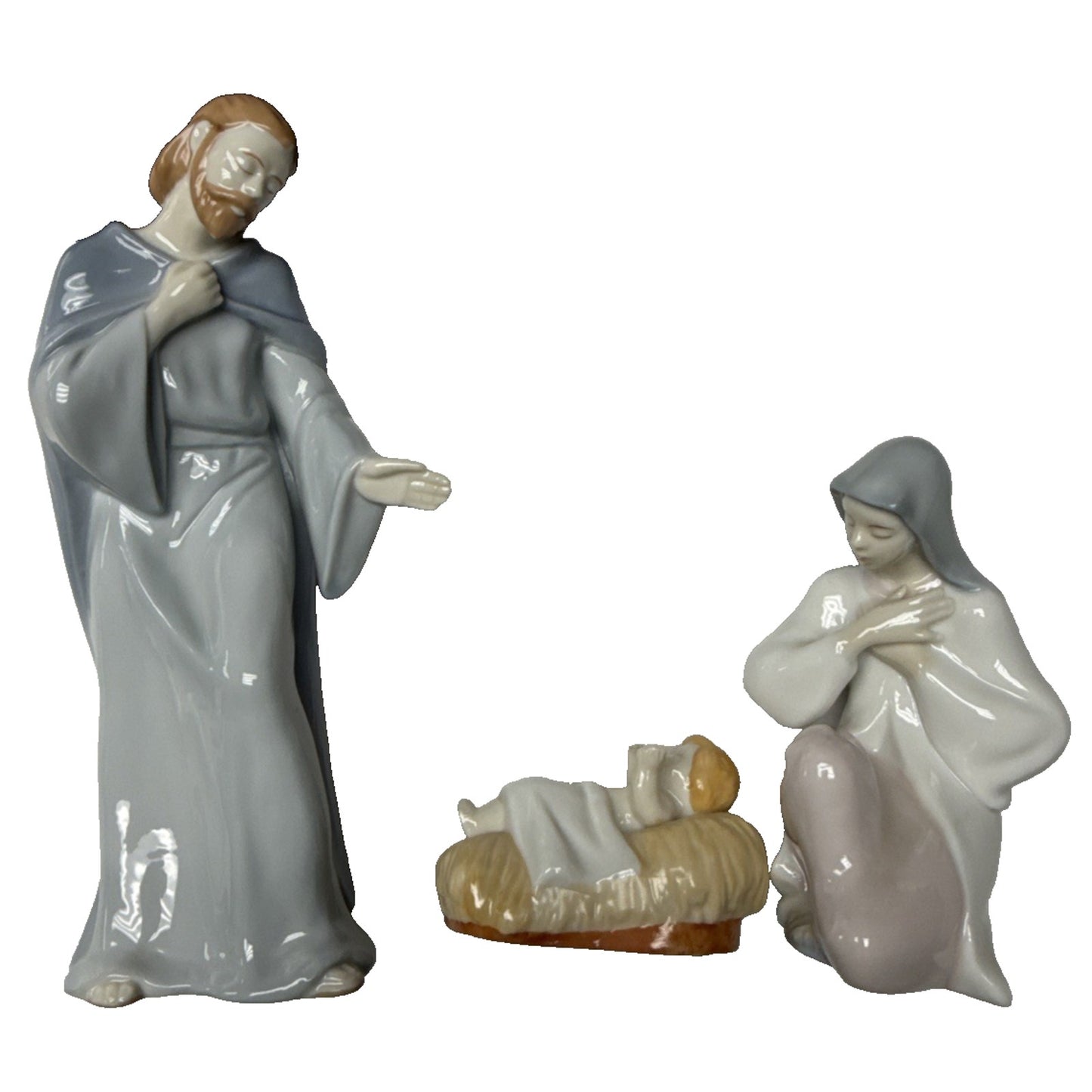 1992 Avon Blessed Family Set Bethlehem Nativity Collection Porcelain OBrien