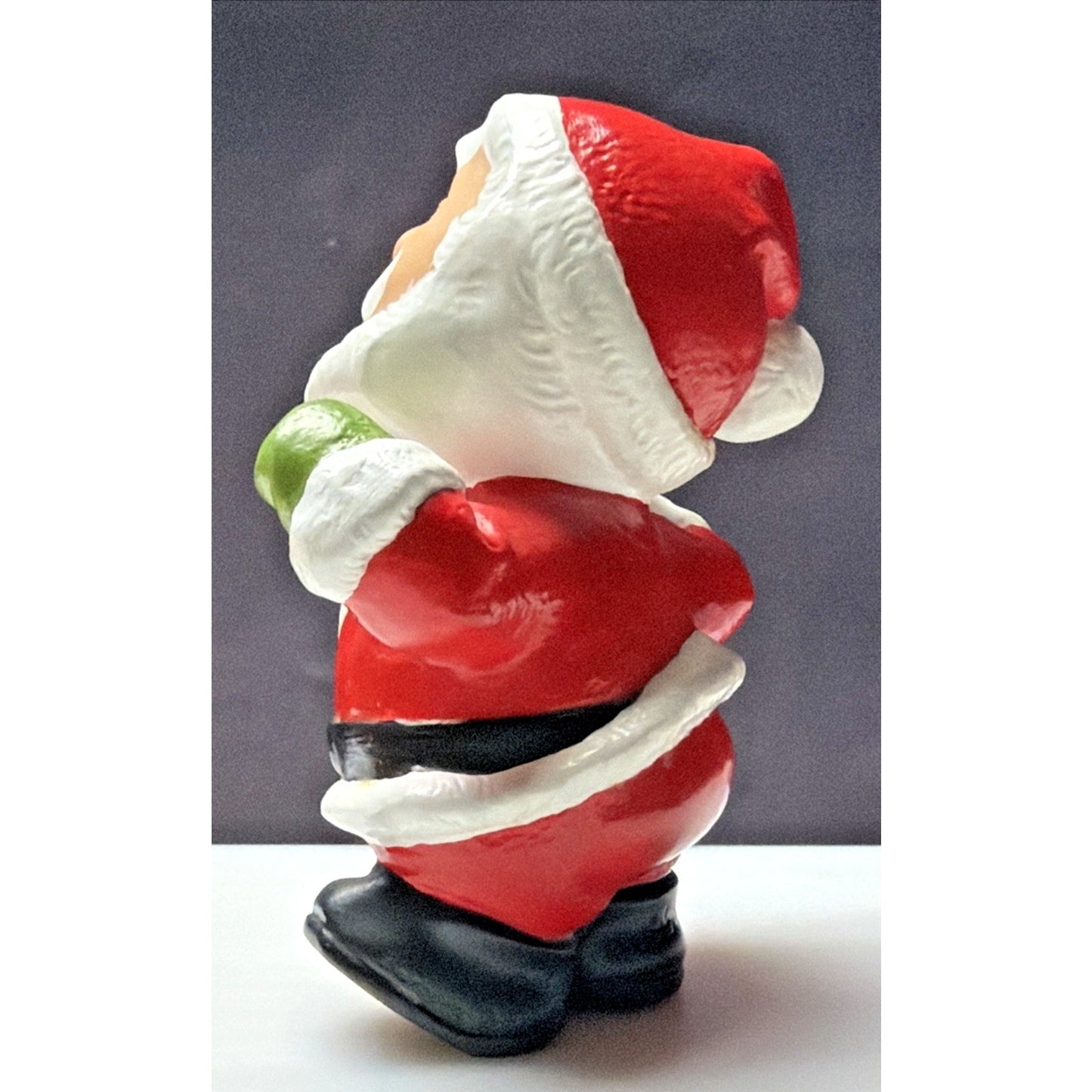 Vintage Gare Barbara Baldwin Ceramic Santa Claus Figurine Hand Painted