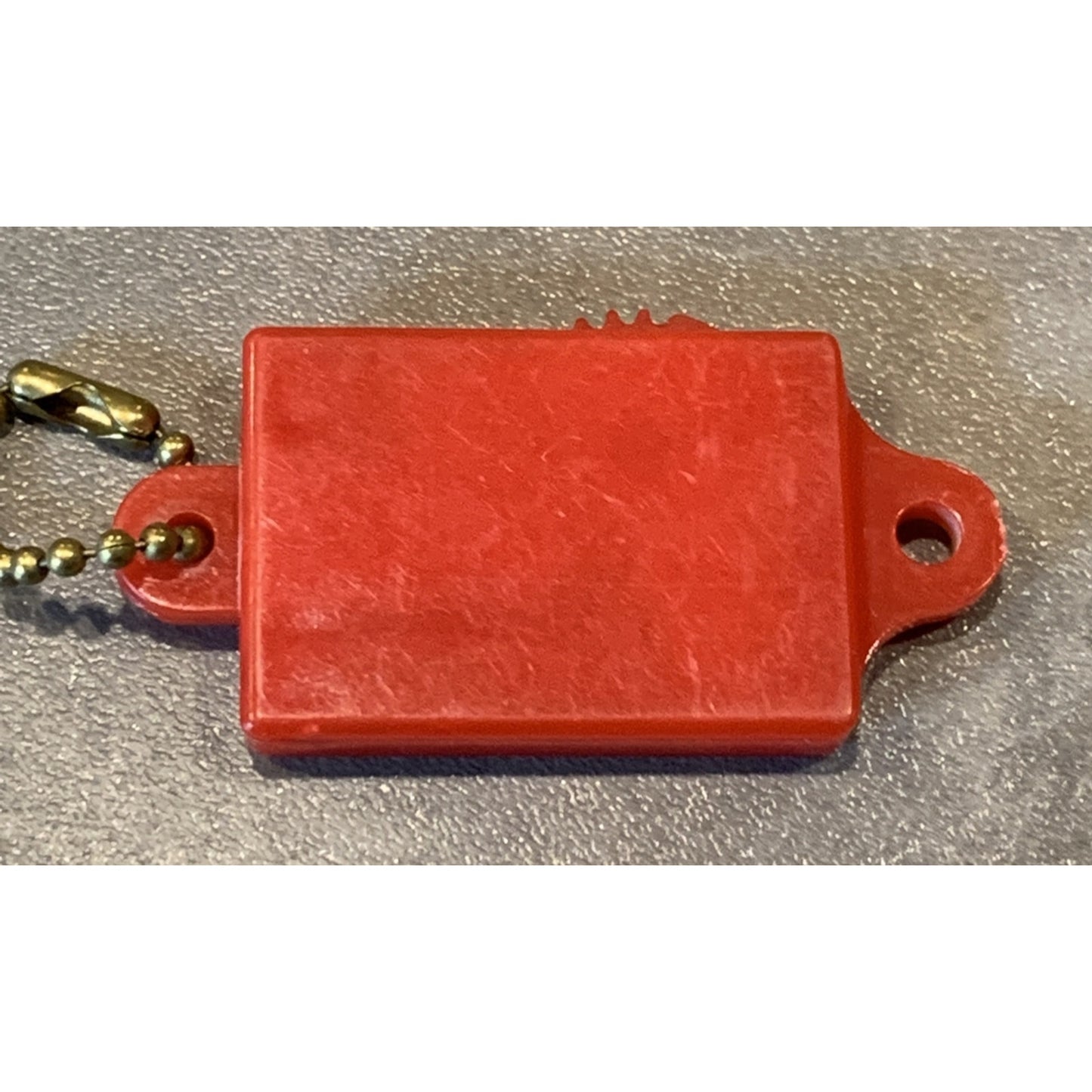 Vtg Advert Acme Parking Lot Exel-O-Craft Lock-O-Matic Sample 2136 FOB Keychain