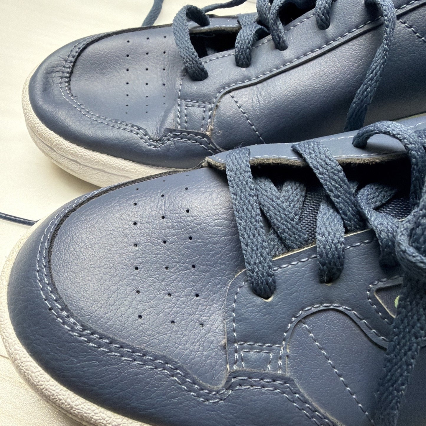 Adidas Originals Continental 80 Shoes Mens 6 Womens 7 Blue Sneakers EE6414