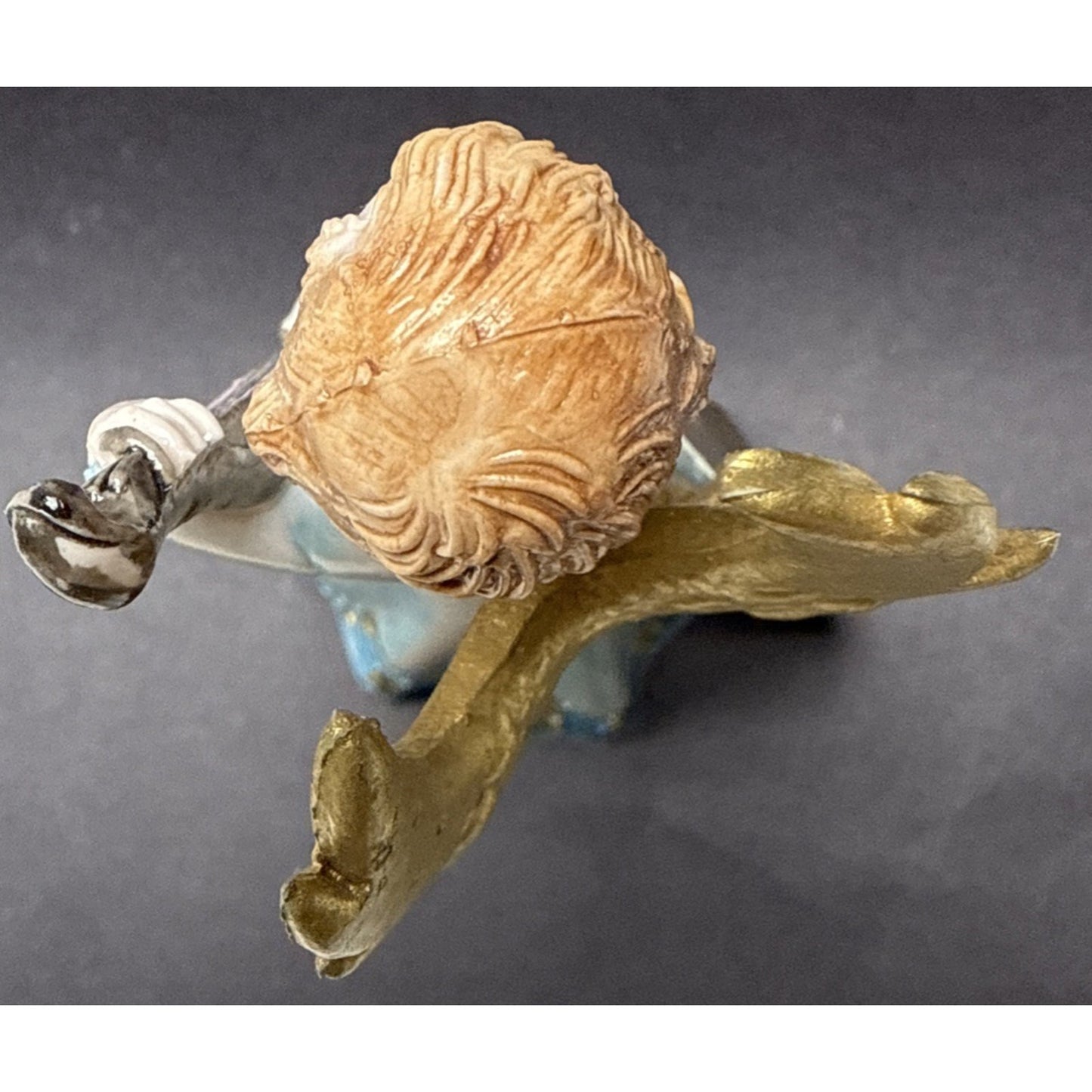 Vintage Fontanini Depose Italy 164 Nativity Angel Mandolin Spider Mark Tags