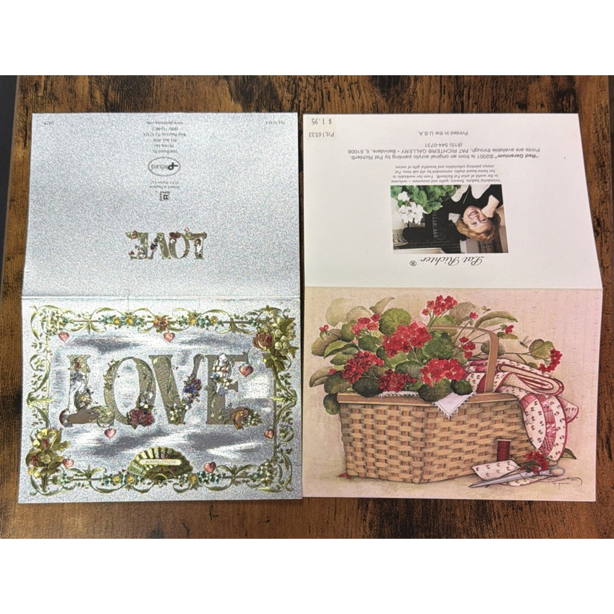 Vtg Lot of 10 Mixed Greeting Cards Foil Warren Brownsword Kelly AHAF Engelbreit