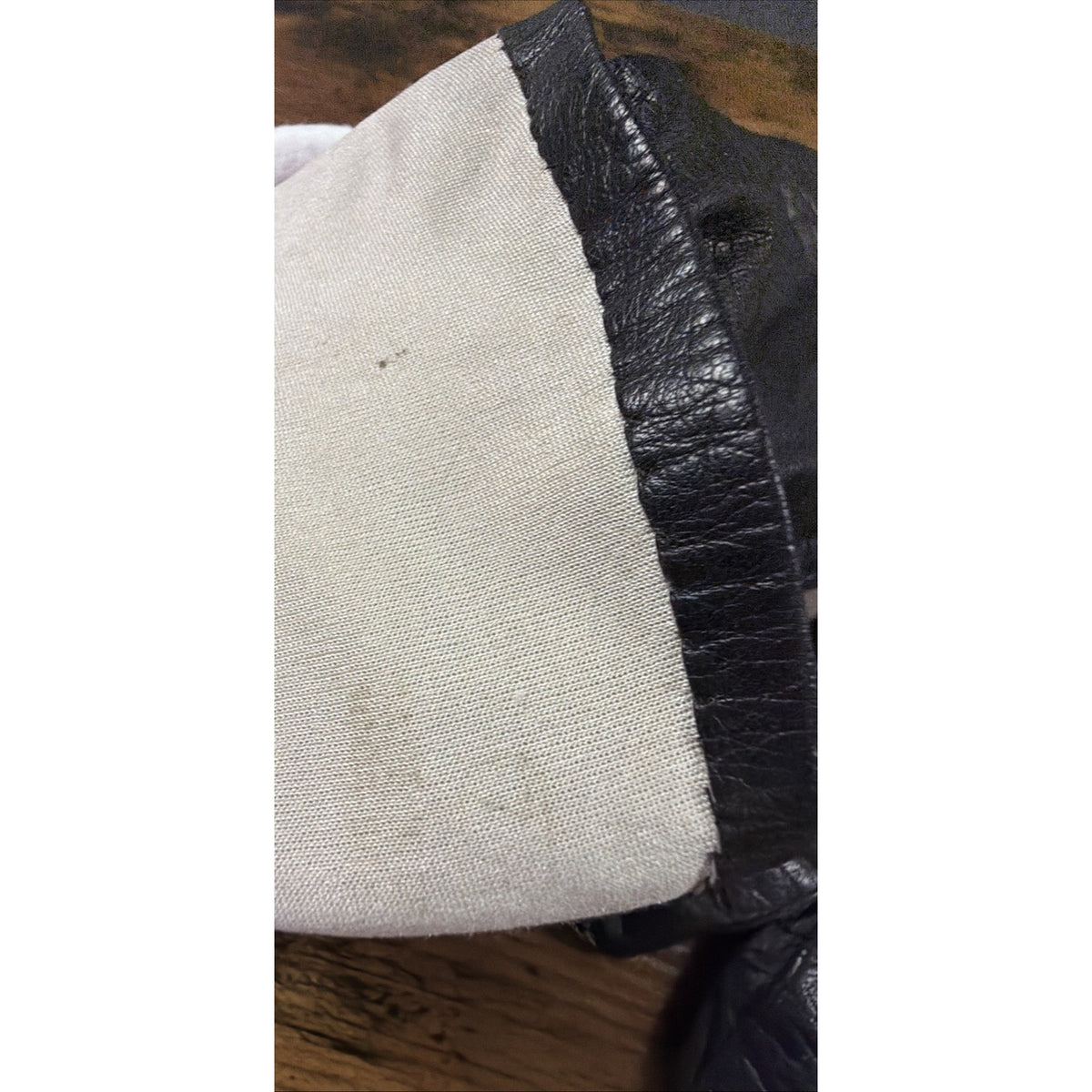 Vtg Lot of 3 Womens Gloves Black Leather Cotton Blend Cream Beaded Grandoe As Is