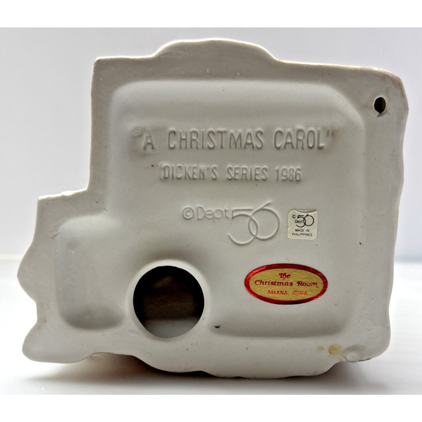 Vintage Dept 56 Dickens Village Series A Christmas Carol Fezziwig Warehouse Read