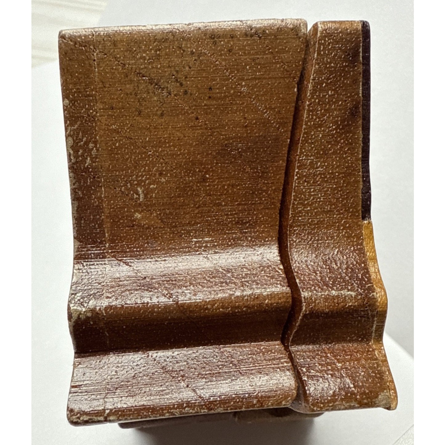 Vintage Butterfly Wood Carved Puzzle Box Trinket Jewelry Box As-Is