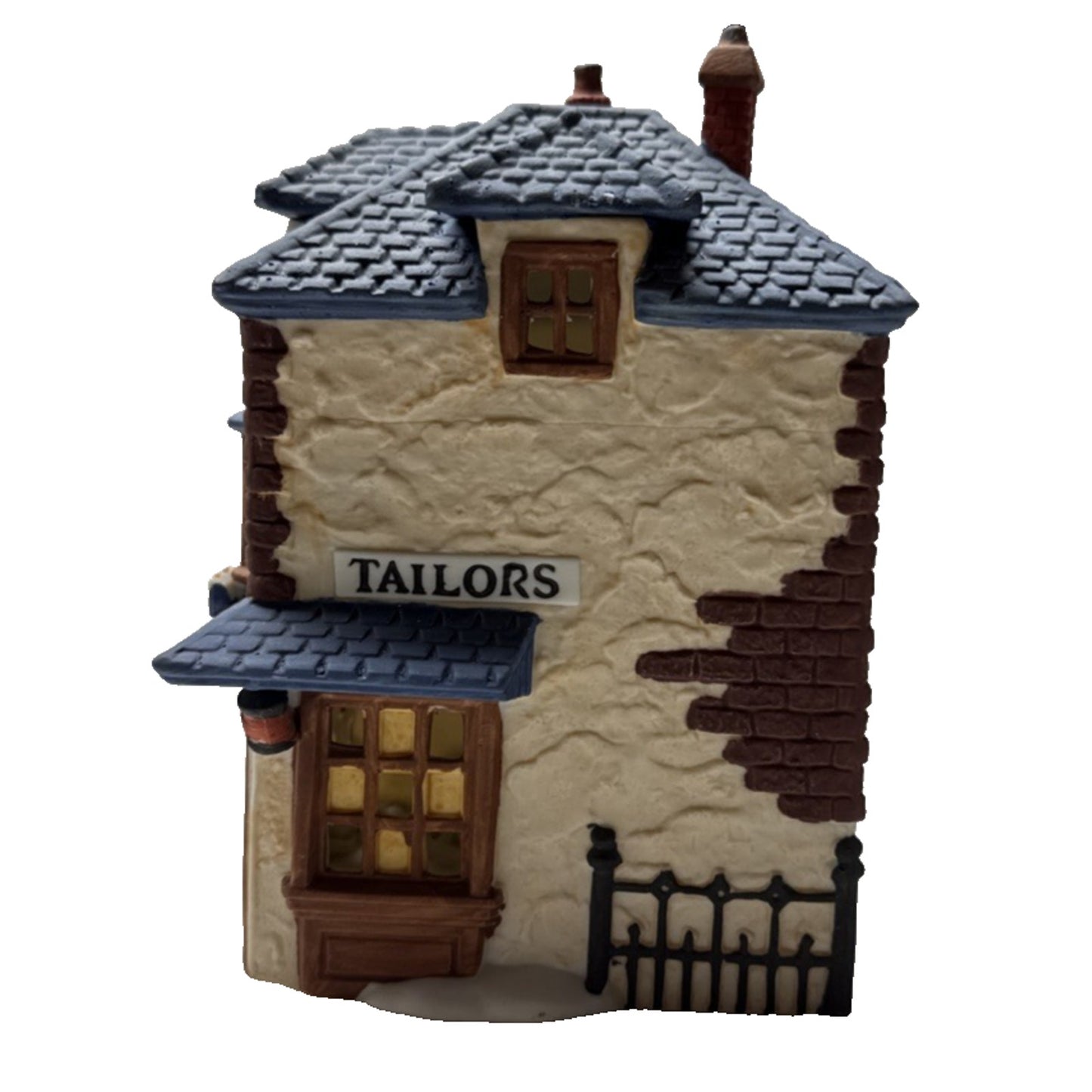 Vtg Dept 56 Dickens Village Walpole Tailors 59269 Store Village No Light Cord