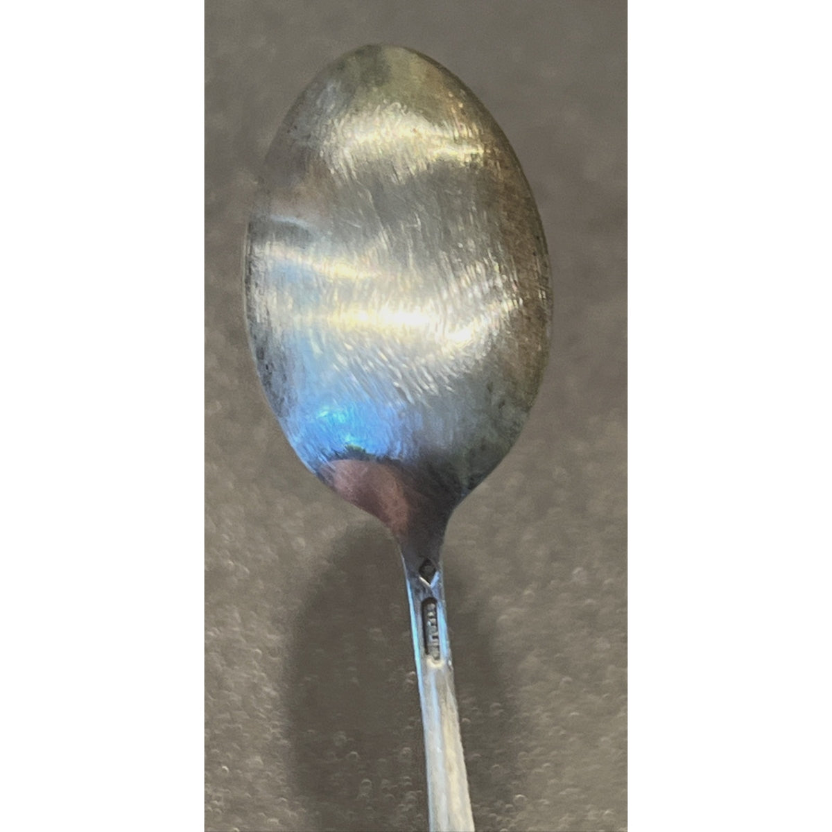 Old Bates Klinke Sterling Silver Souvenir Spoon Florida Palm Trees