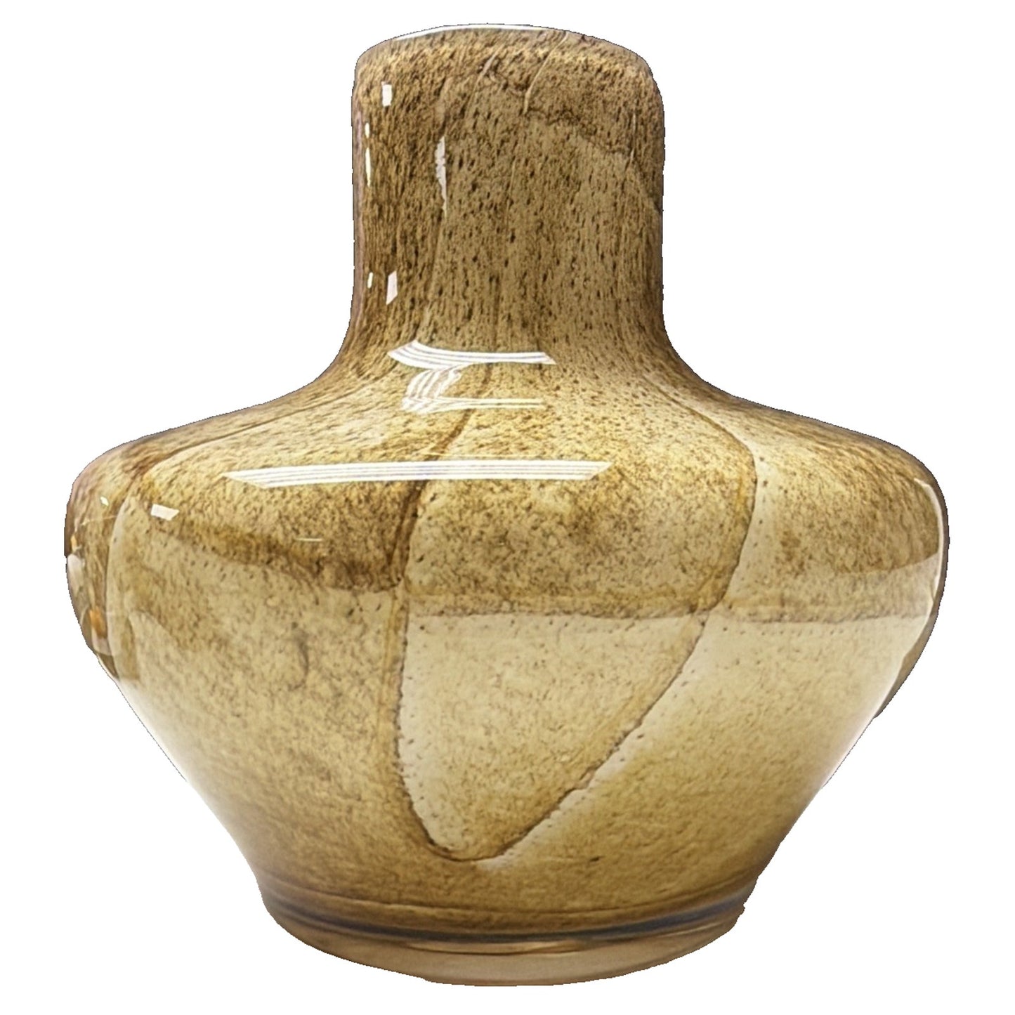 Fenton International Art Glass Sand Stone Vase 91023