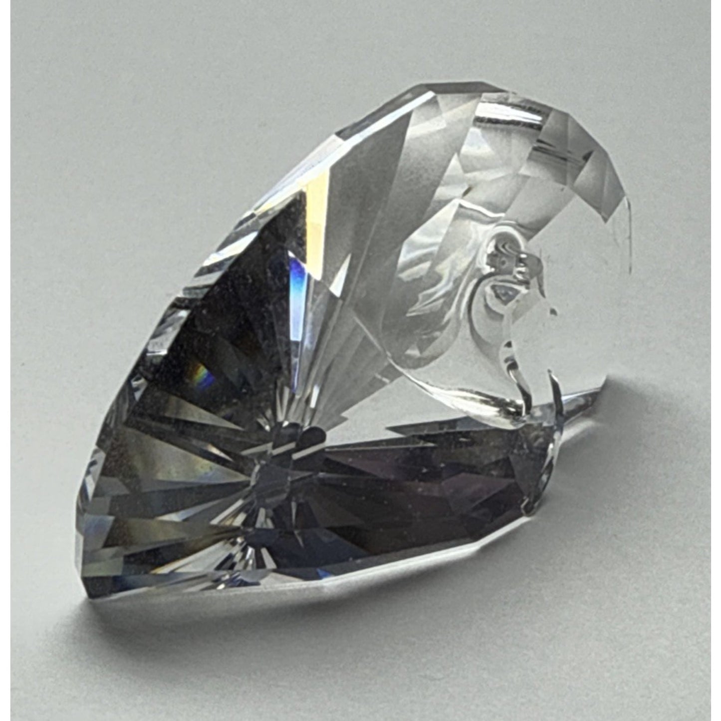 Swarovski Crystal 2015 SCS Renewal Gift Peacock 5063699 Paperweight