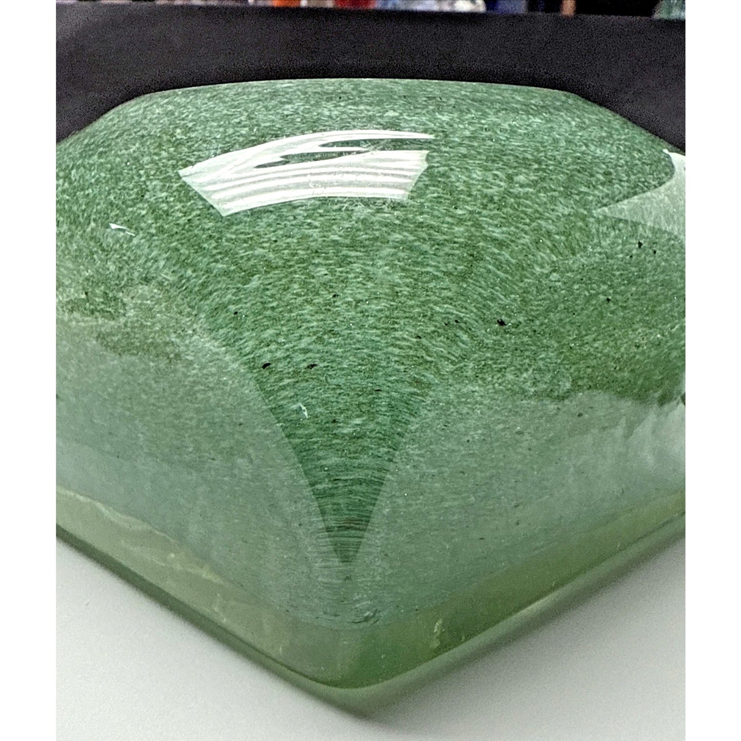 MCM Barovier Toso Eugenio or Aborigeni Art Glass Square Bowl Ashtray Gold Jade