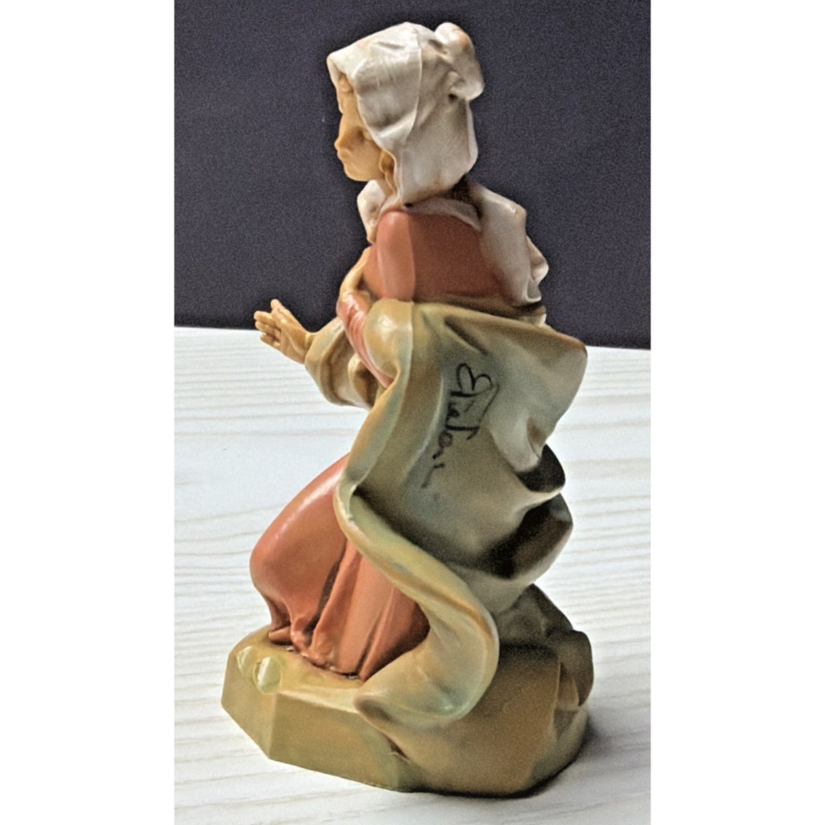 Vintage Fontanini Mary Heirloom Nativity Collection Roman Italy Box Signed