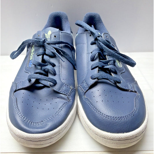 Adidas Originals Continental 80 Shoes Mens 6 Womens 7 Blue Sneakers EE6414