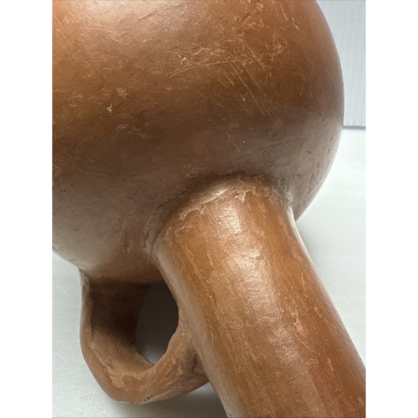 Old Jebena Tigray Ethopian African Clay Coffee Pot As-Is