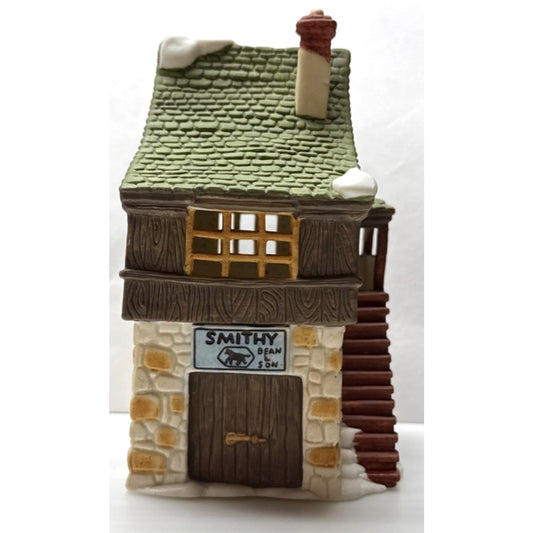 Vintage Dept 56 Dickens Village Smithy Beam Son No Cord Light