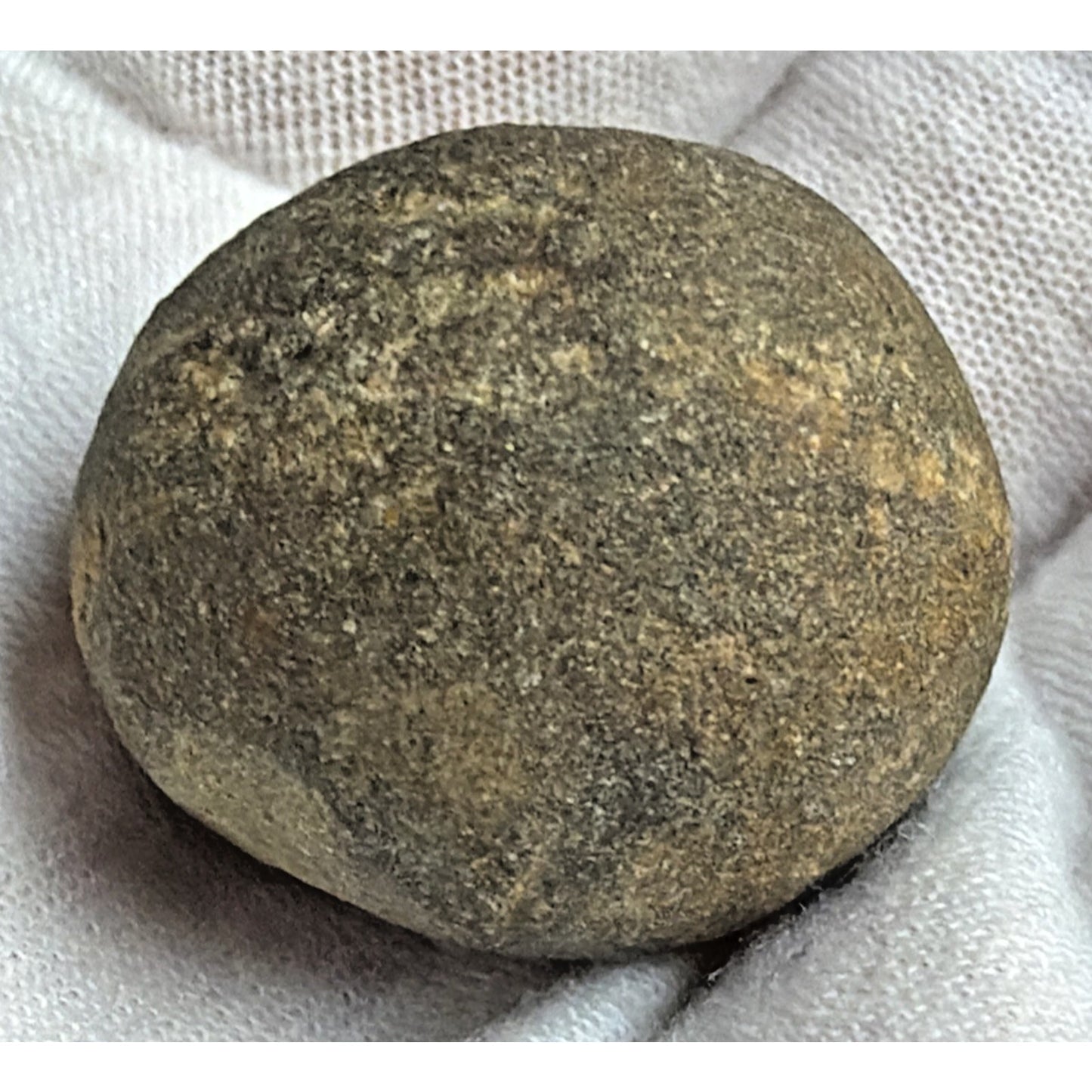 Old Lot of 2 Native American Mano Grinding Tools Stone Round Marbles IA