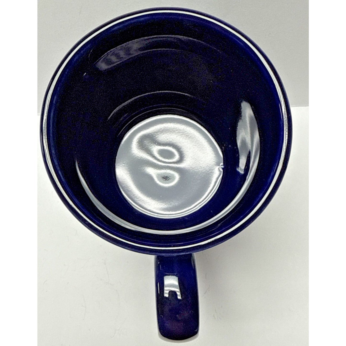 Vintage Farm Progress Show 1990 Mug Cobalt Blue English Ironstone Tableware