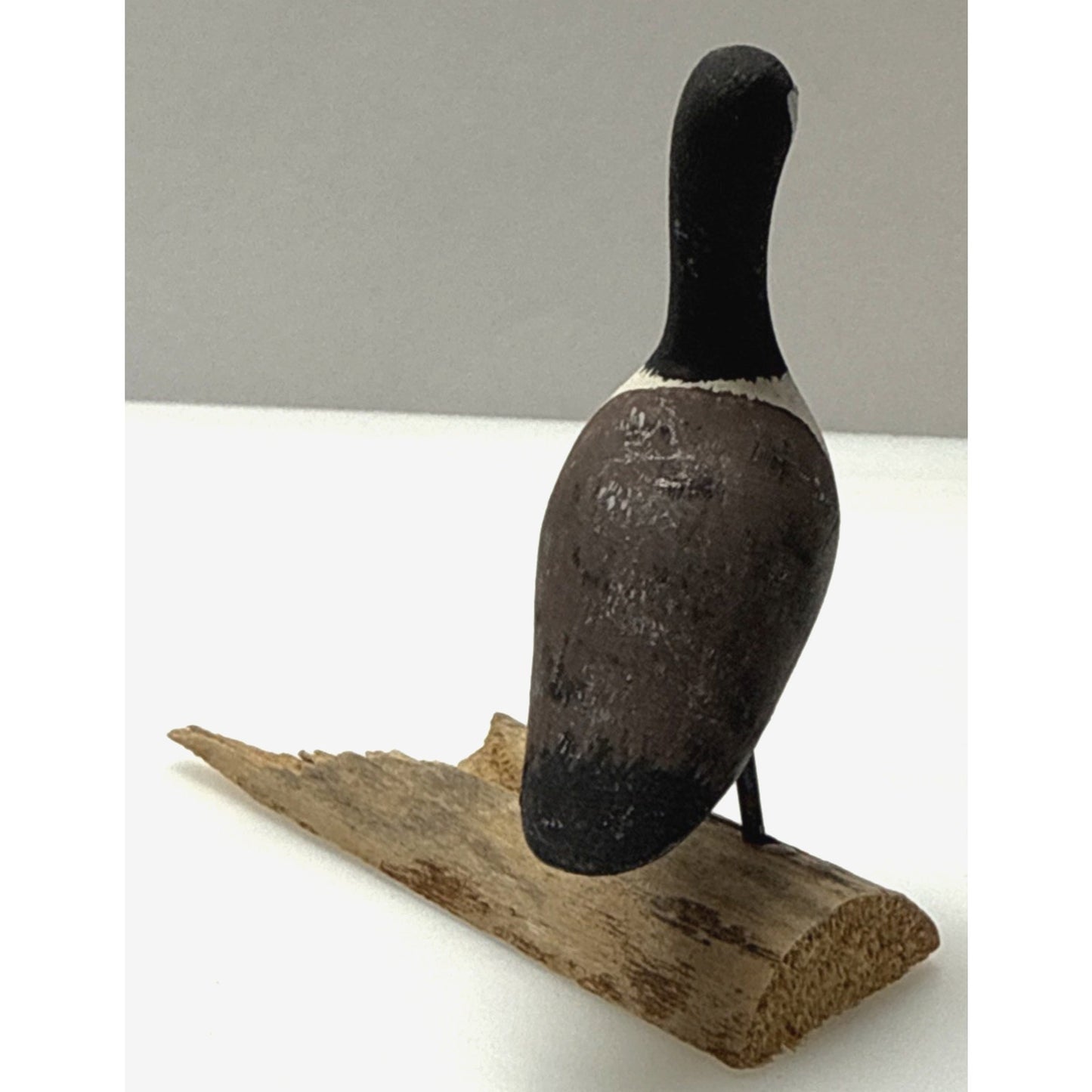 Vintage Hand Carved Wooden Canada Goose Driftwood Signed Ray Proulx Quebec