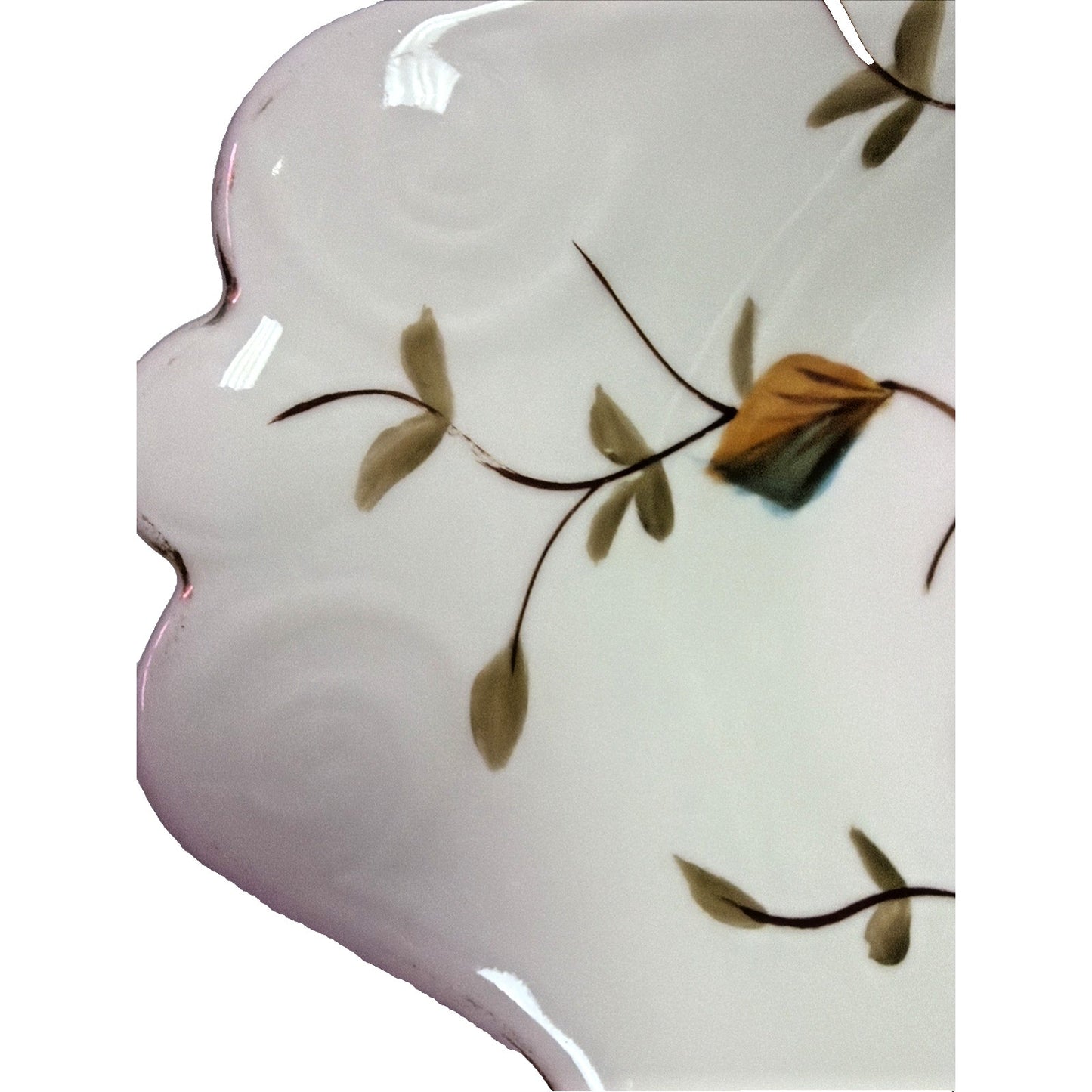 Antique Vanity Trinket Tray Depon Prussia Hand Painted Erdmann Schlegelmilch