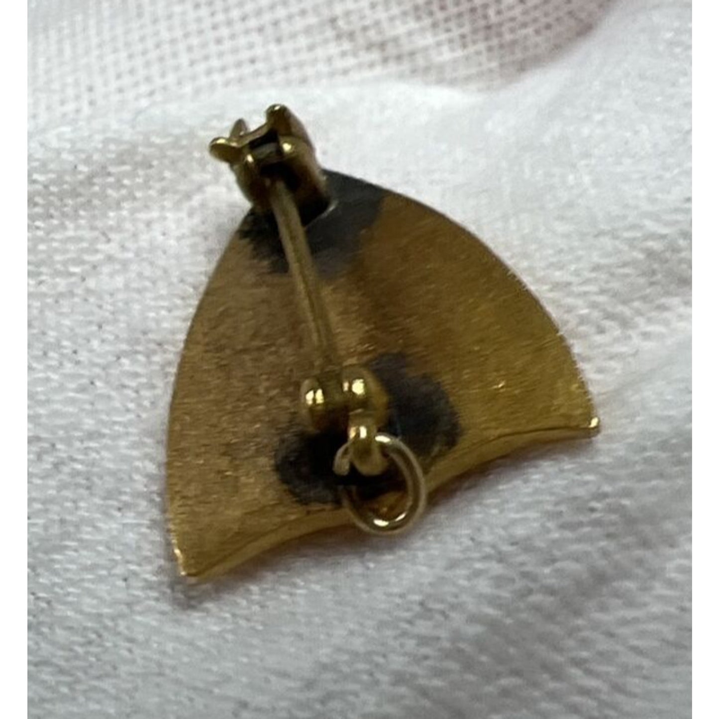 Vtg Gold Tone Black Enamel Tau Kappa Chi Epsilon Concordia Fraternity TKX Pin