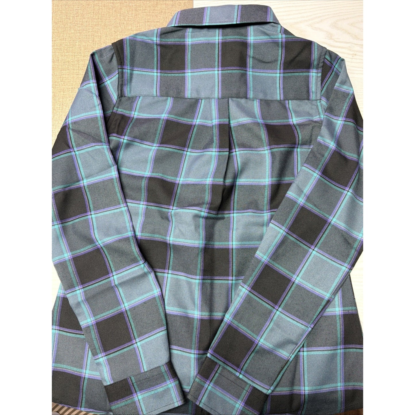 Dixxon Flannel Company Resilience Limited Ed New Women SM Plaid Blue Purple NEW